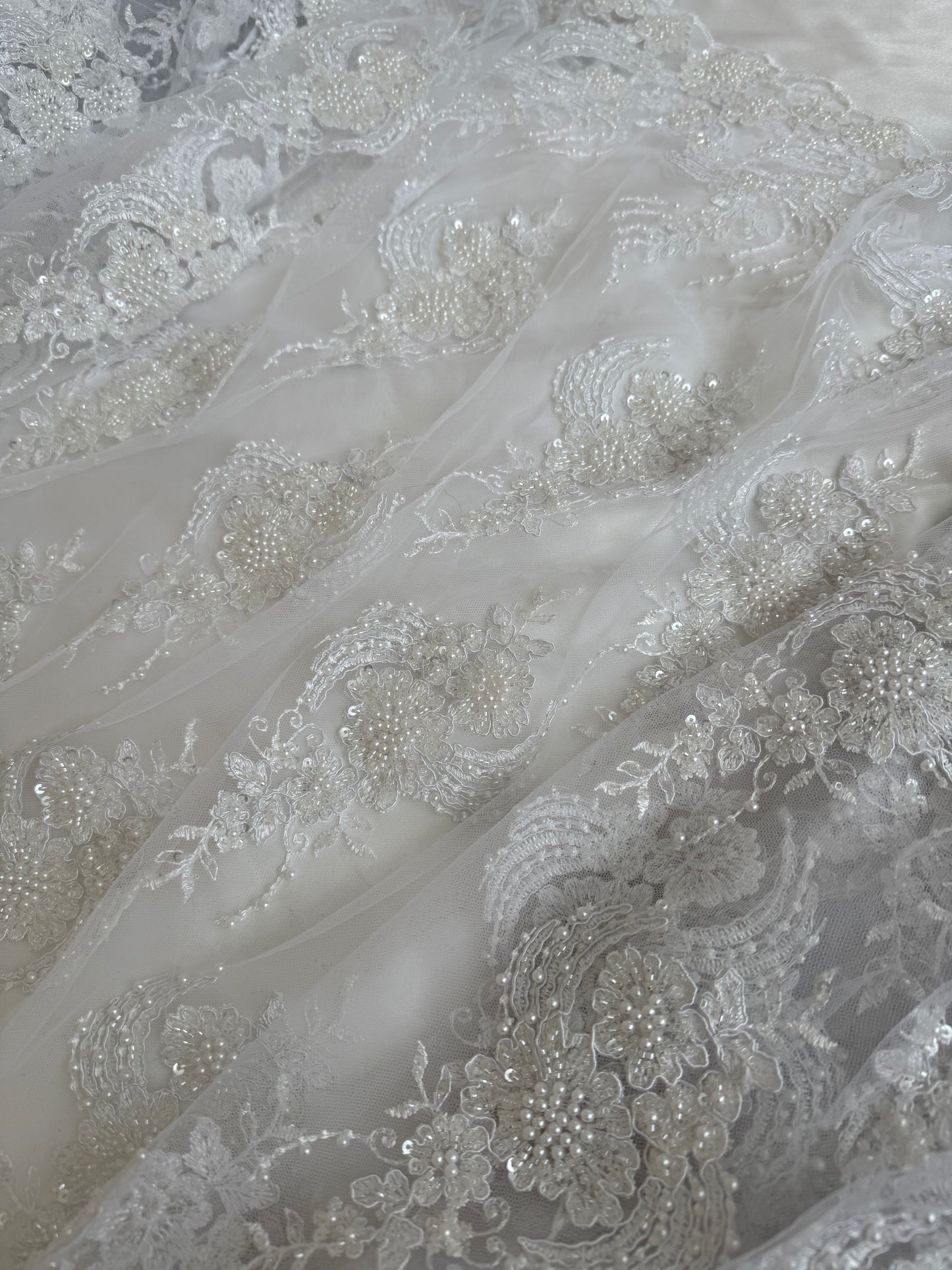Luxurious Heavy tulle net,sold by the meter