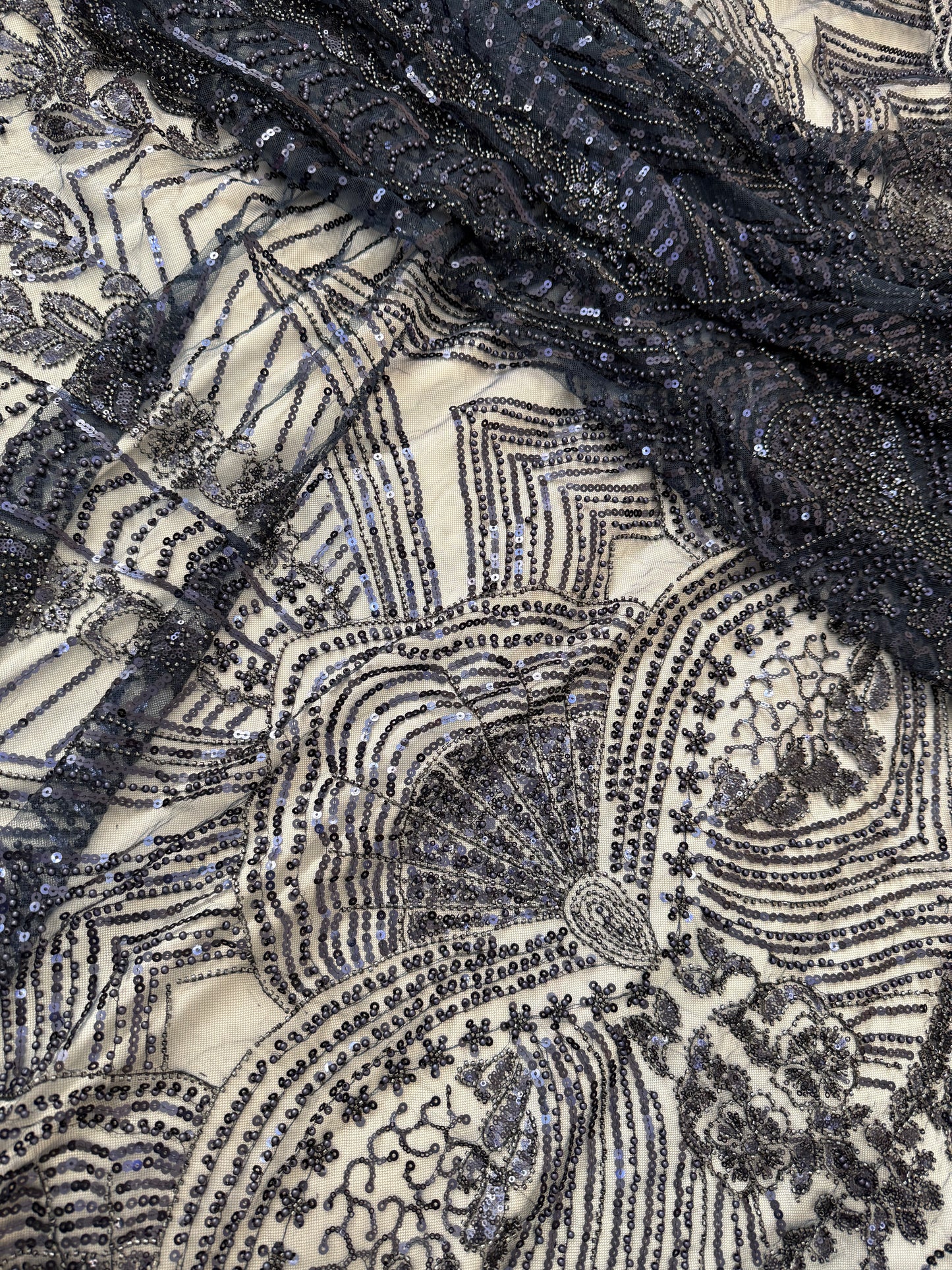 Fancy Embroidered luxurious net fabrics,4 piece suit set
