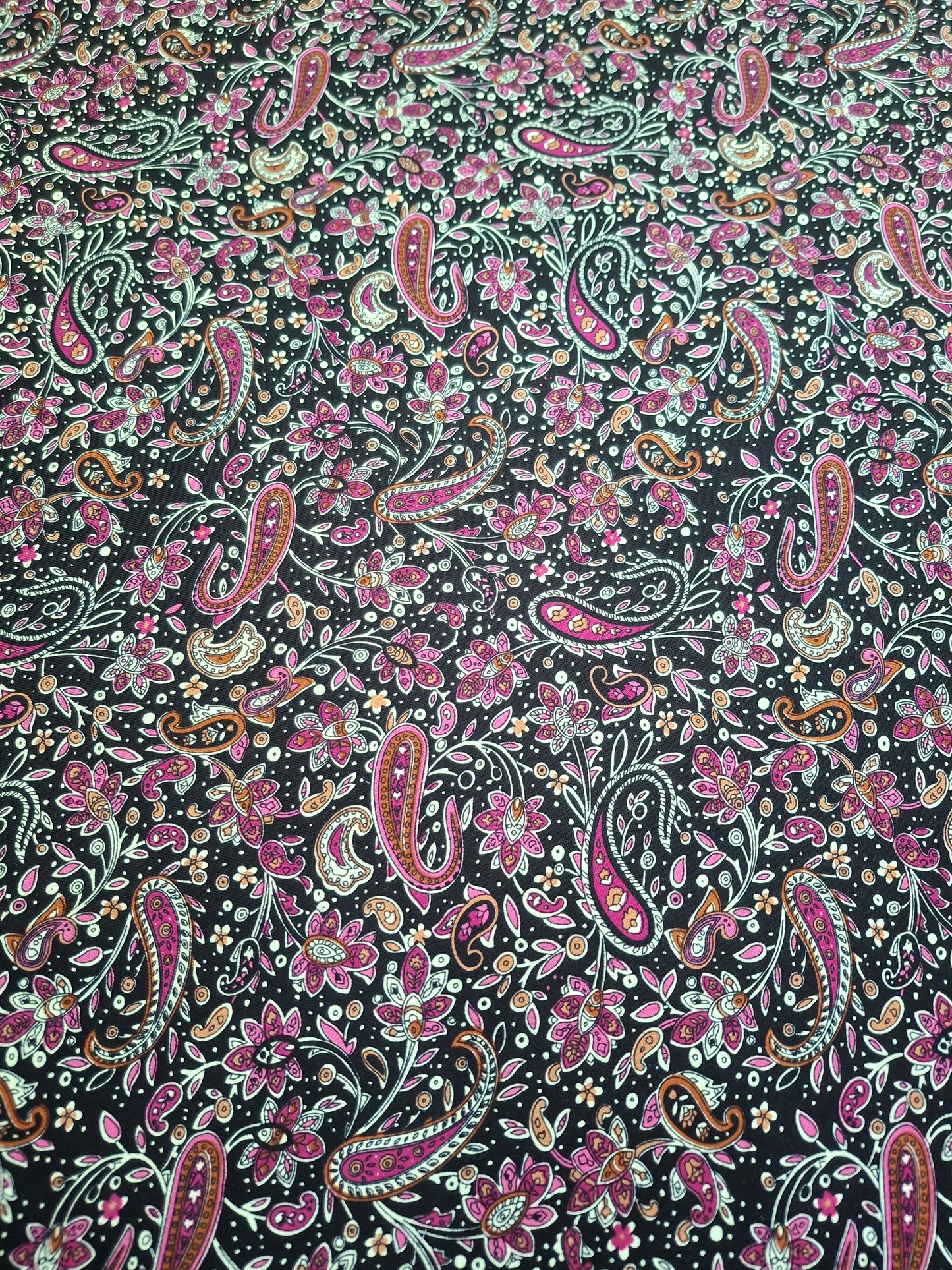 Printed Twill Viscose Marina Top Quality 60"width,4 meters