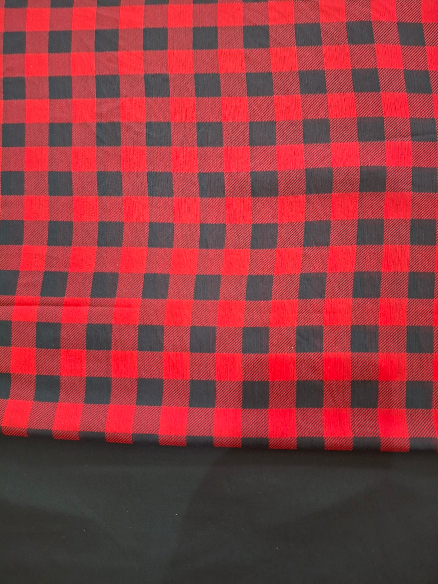 Red Printed Chiffon Georgette(2-Piece suit set with lining)6 meters