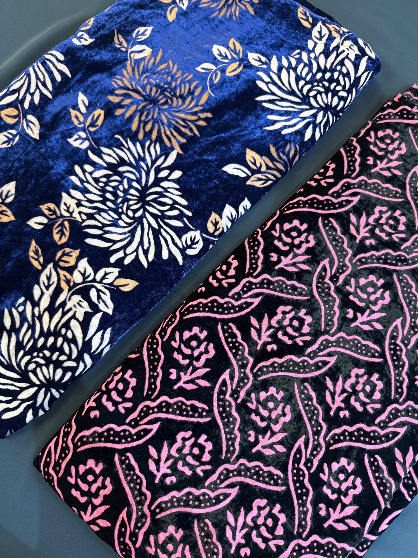 Fancy silk burnout velvet,2 piece suit with lining(6.30meters fabrics)