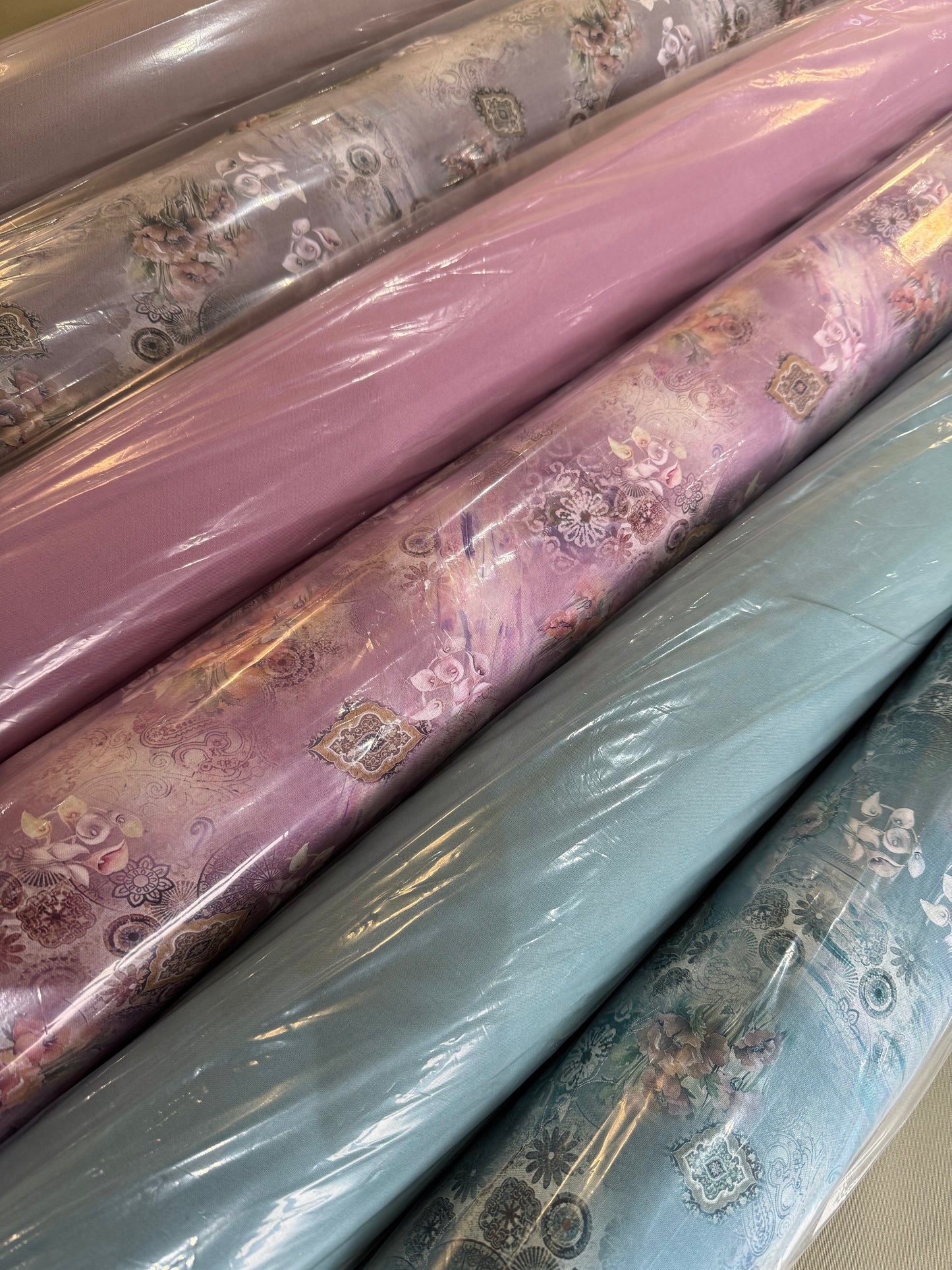 Viscose Fabrics Top Quality Full Suit Set, 4 meter,60"Width