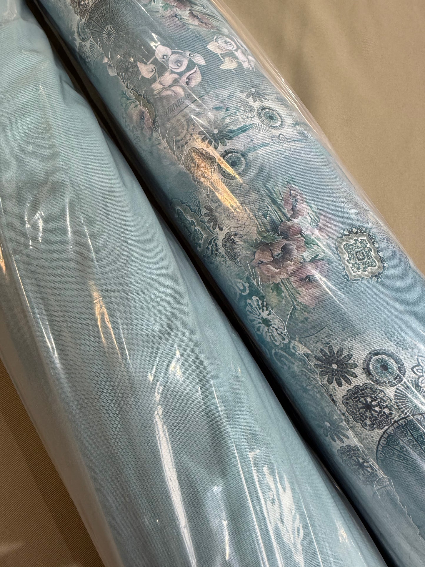 Viscose Fabrics Top Quality Full Suit Set, 4 meter,60"Width