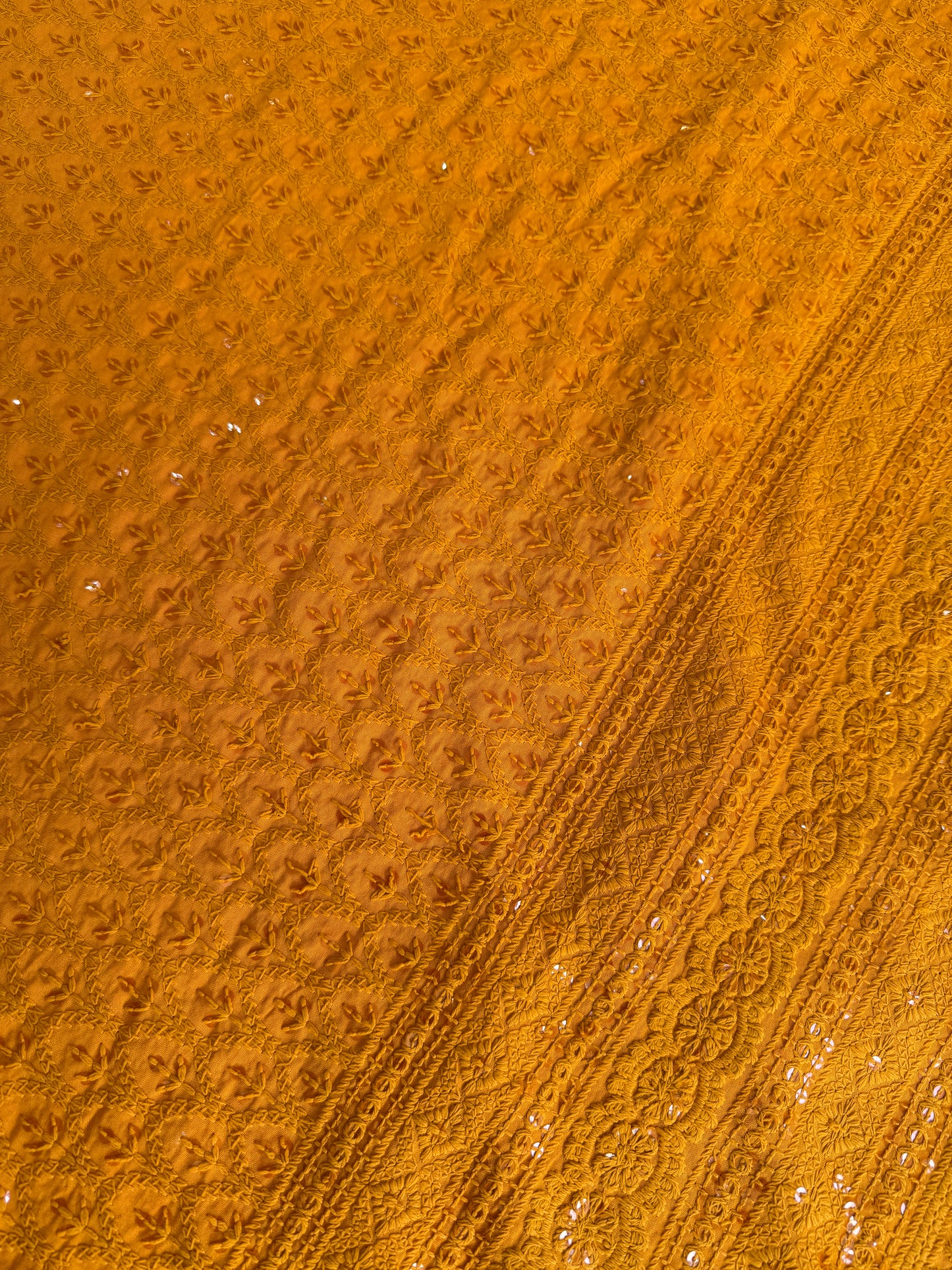 Embroidered Eyelet Cotton Fabric,2 meters
