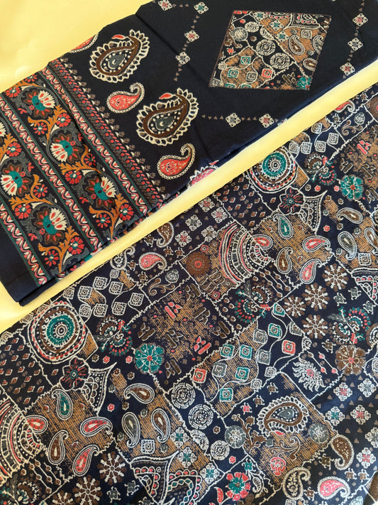 Alpiane Paisley Print (3 pieces suits)Top Quality