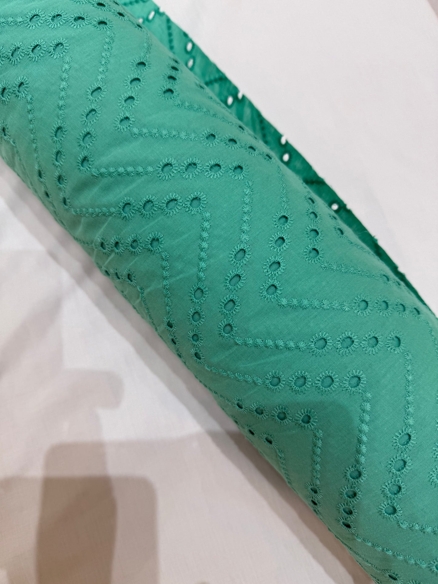 Embroidered Cotton Fabrics 4 meters,2 piece suit set