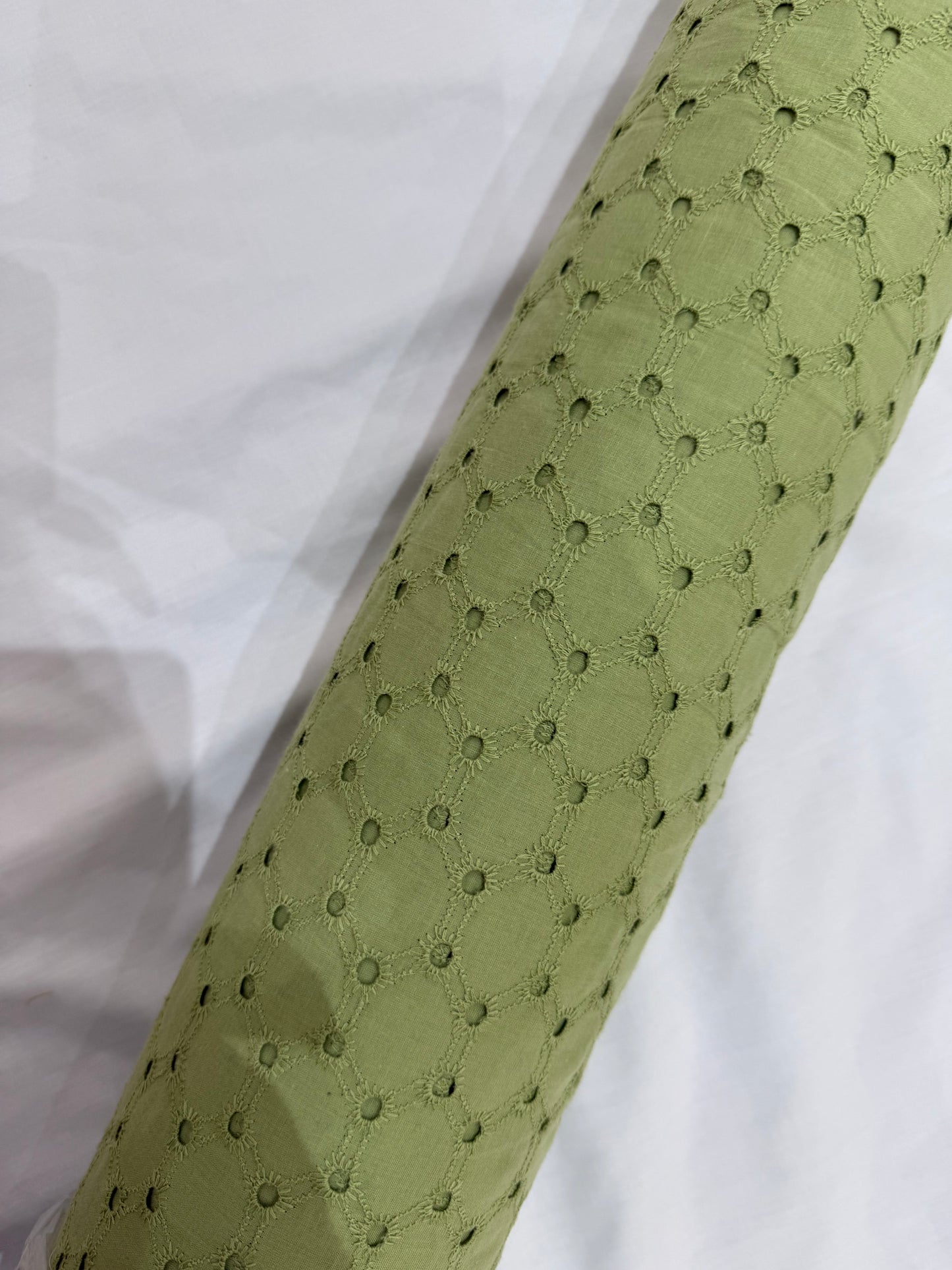 Embroidered Cotton Fabrics 4 meters,2 piece suit set