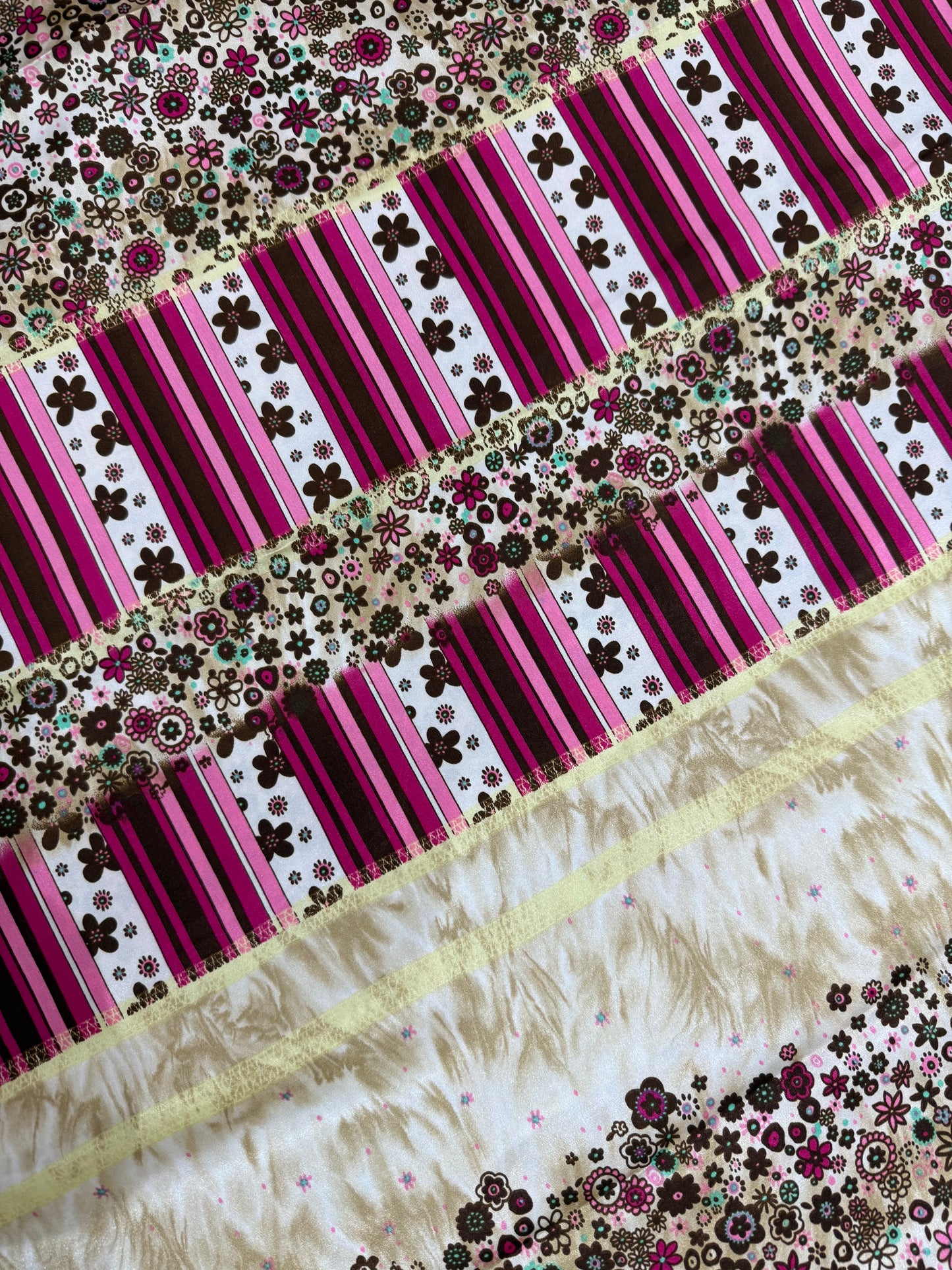 Printed Silk High Quality Full Suit Set,4 Meters Each,60"width