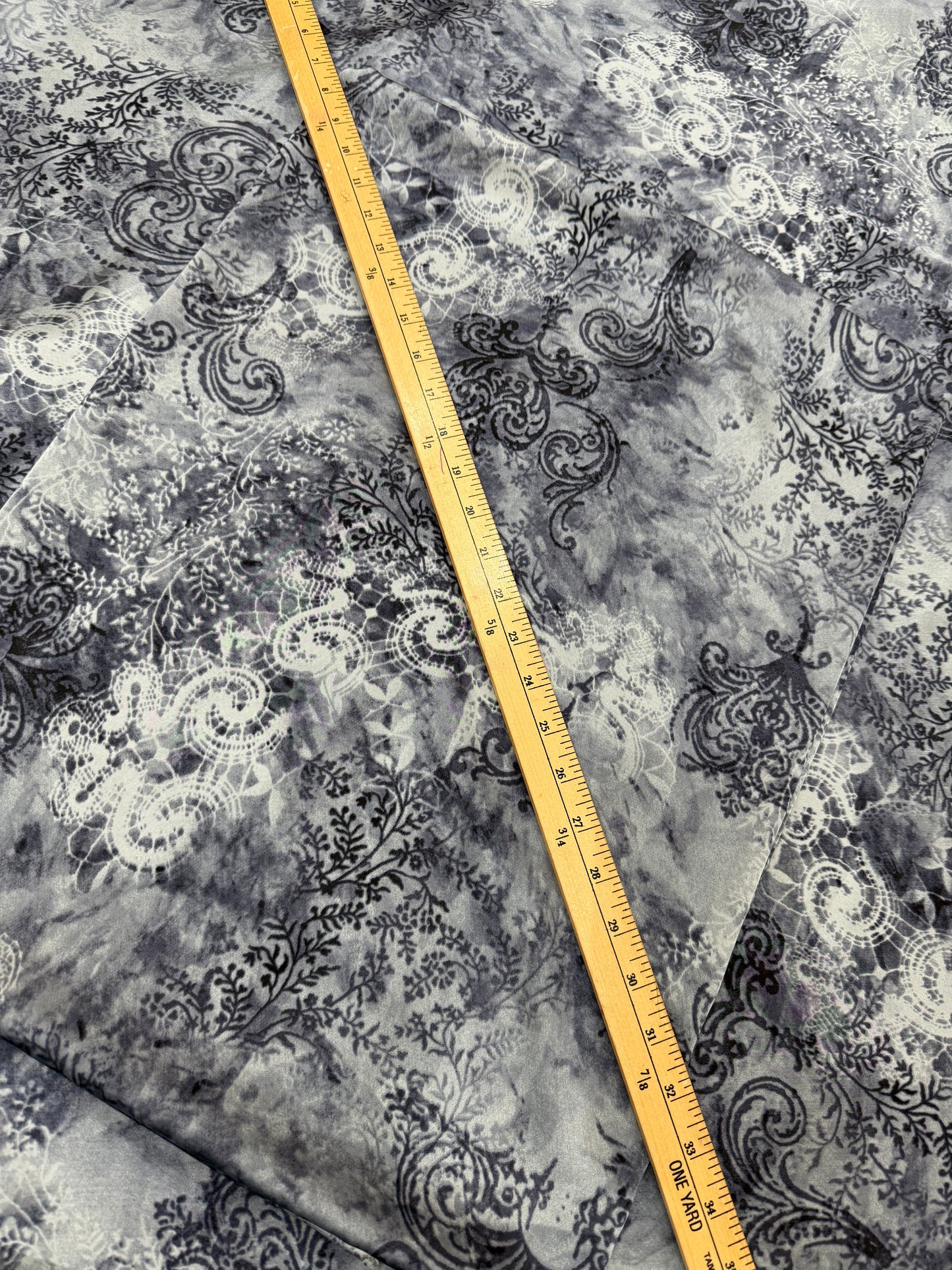 Flowers Printed Silk Top Quality,4 meters