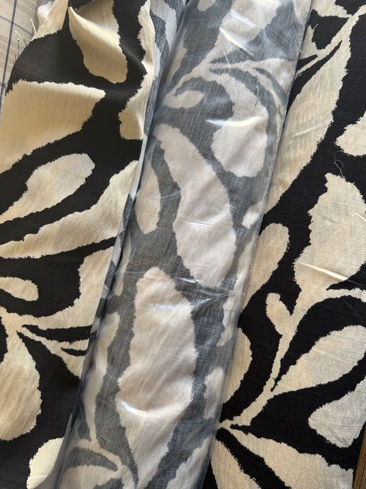 Georgette Crepe and Viscose Fabric,2 piece suit set (4 meters)
