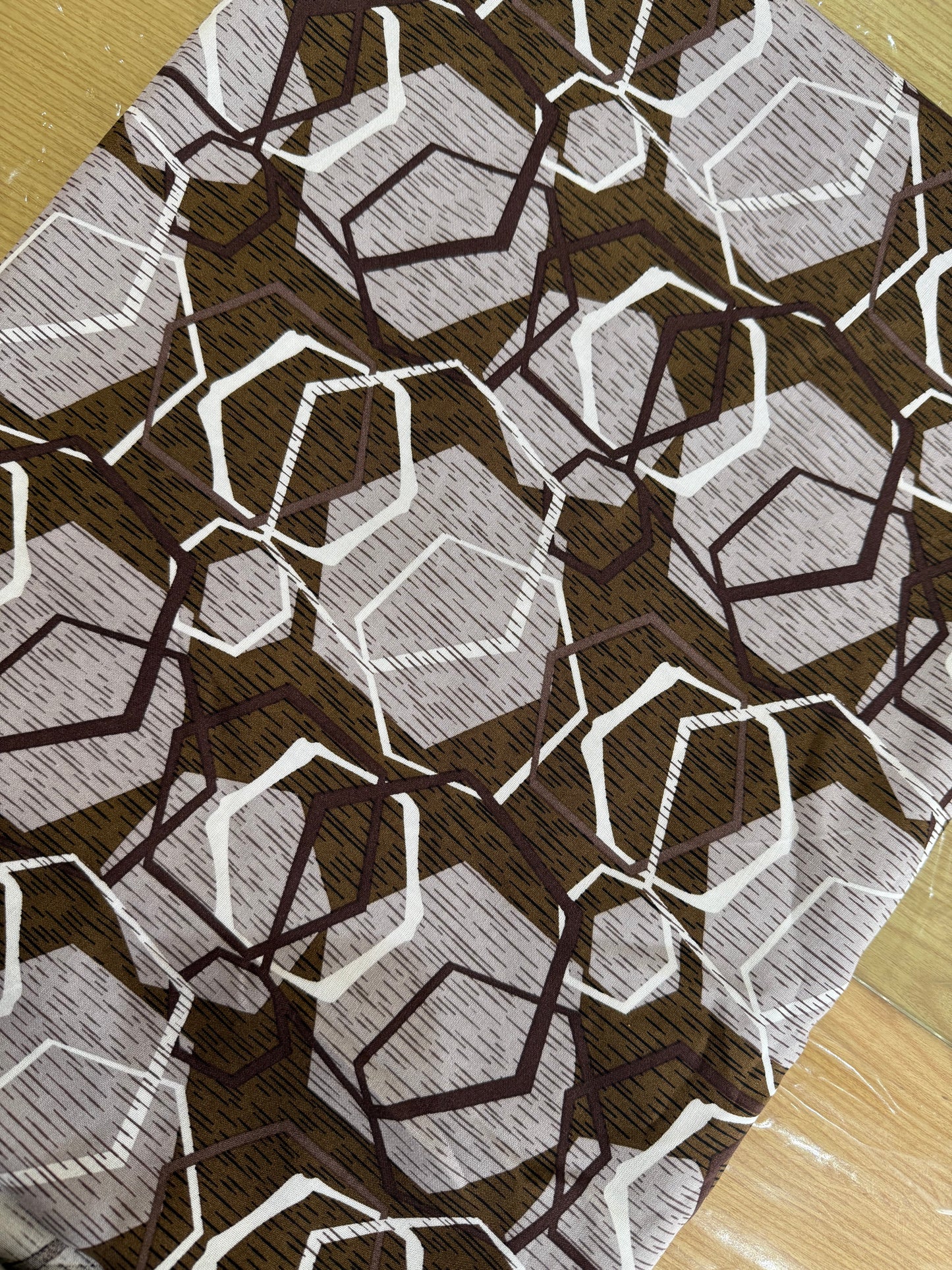 Printed Viscose Unstitched Fabrics,4 Meters Full Suit Set,60"Width,(2piece suit set)