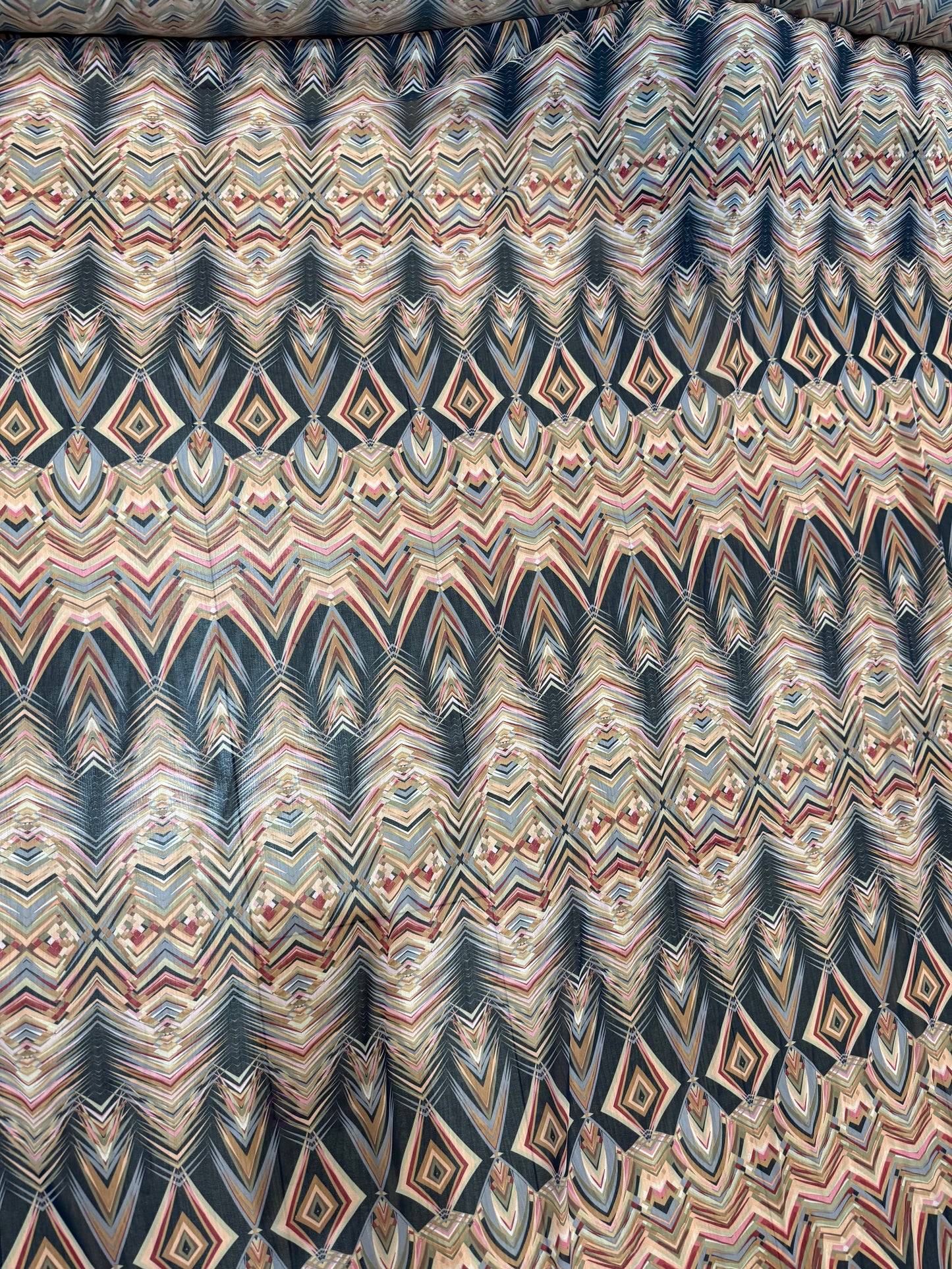 Georgette Crinkle Chiffon Crepe Top Quality(4 meters,60"width)Unstitched Fabrics