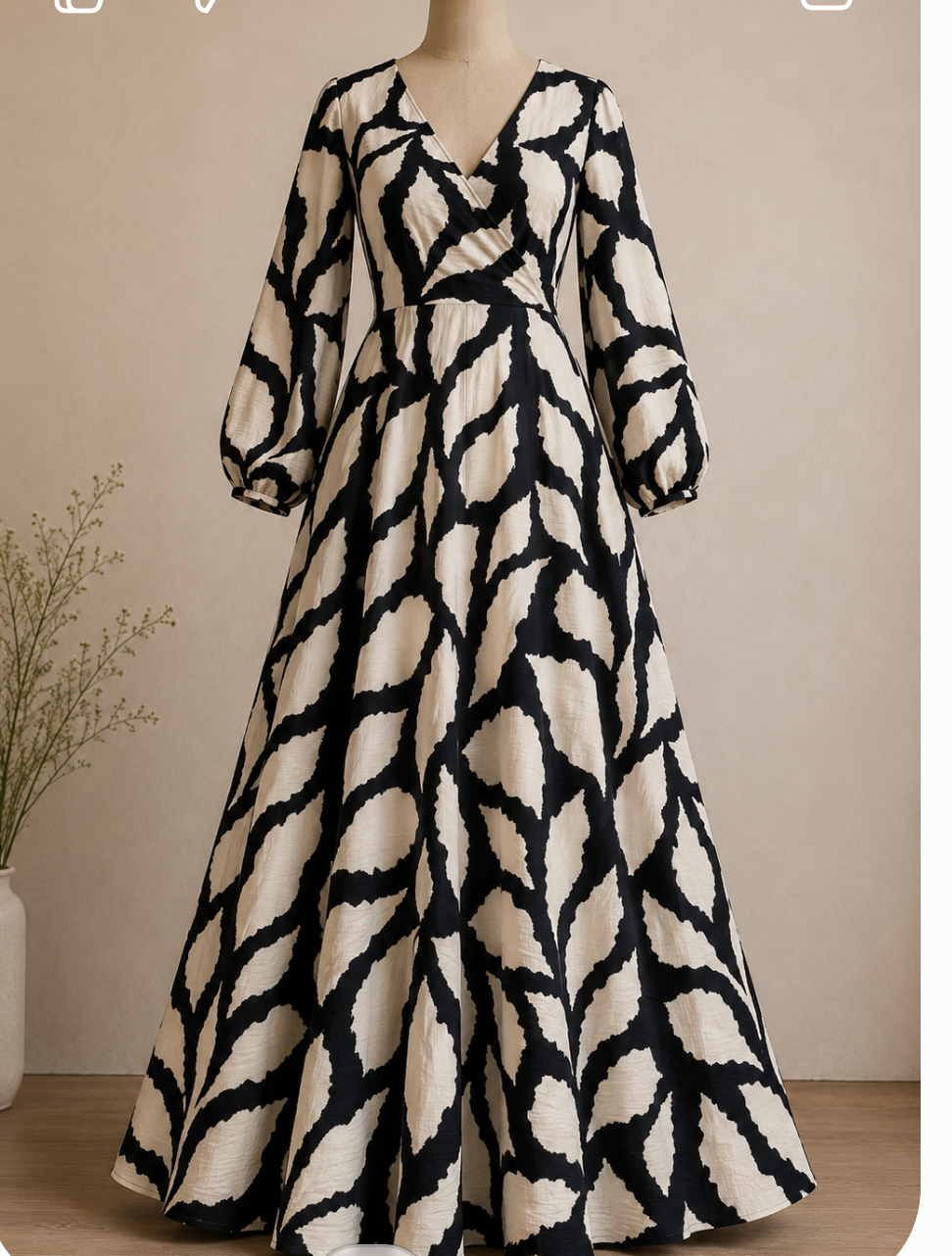 Viscose Fabric and georgette (4 meters)