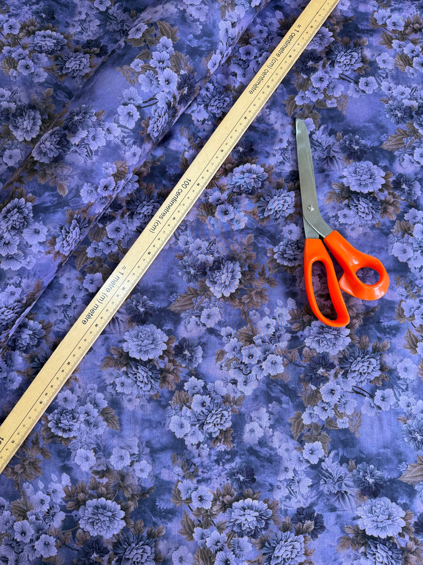 Lawn and Twill Cotton red and blue stripes (4 meters)unstitched fabrics