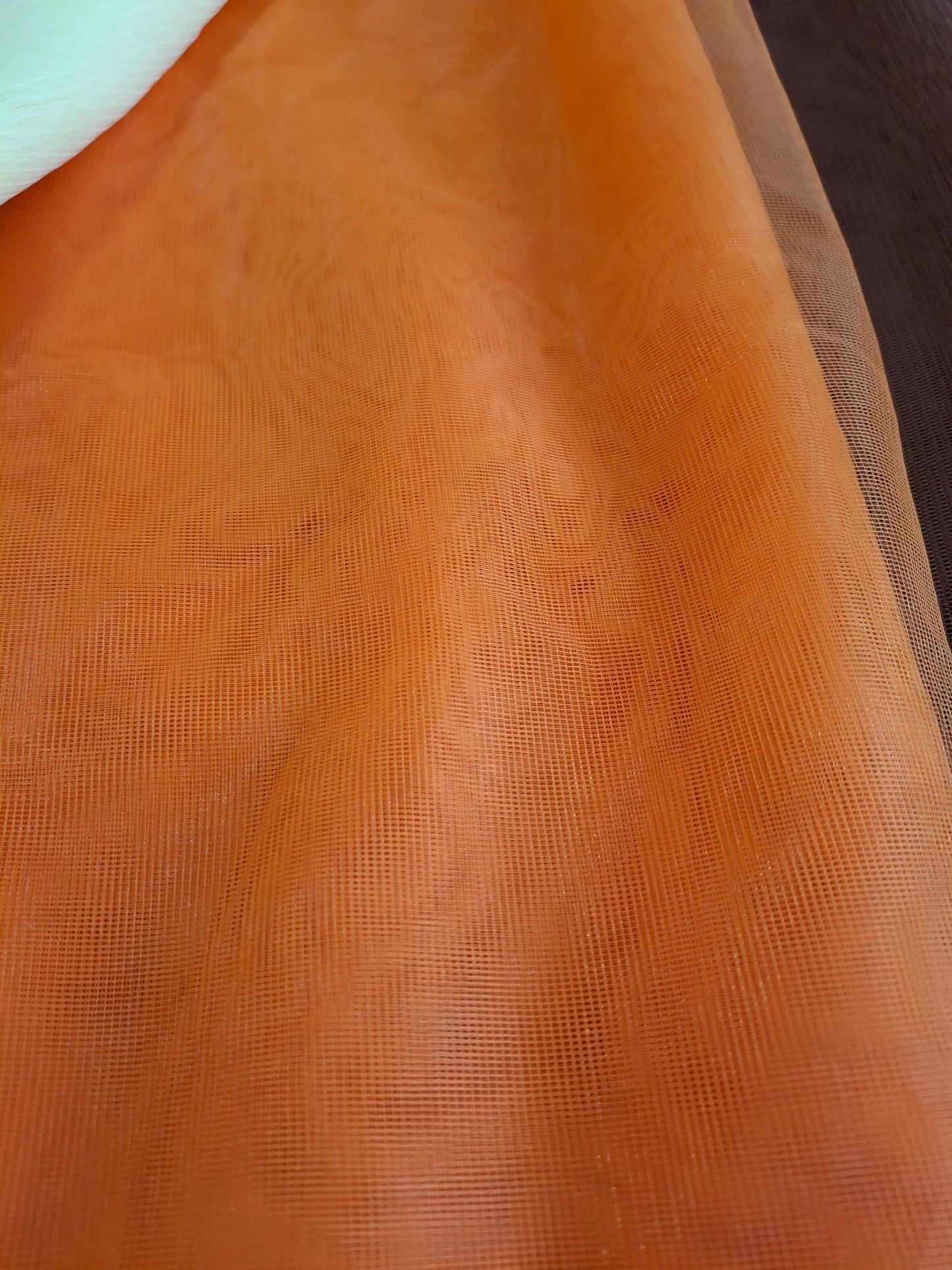 Lightweight Plain Net dupatta( 2.3 meters length)