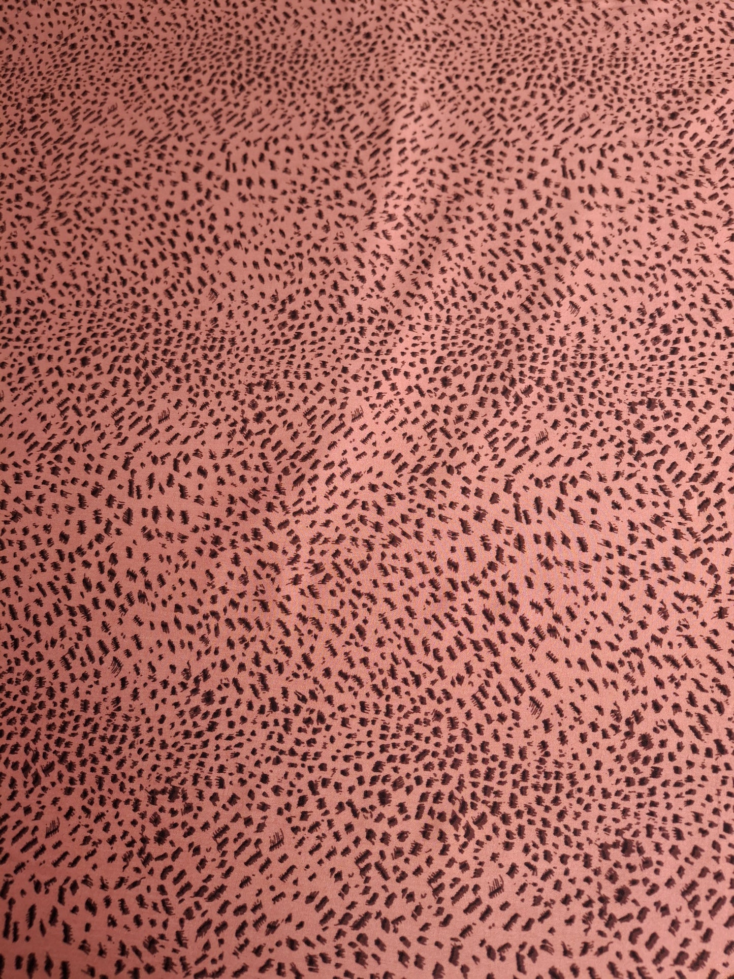 Pink Peach 🍑 Printed Viscose (suit set 4-meters)