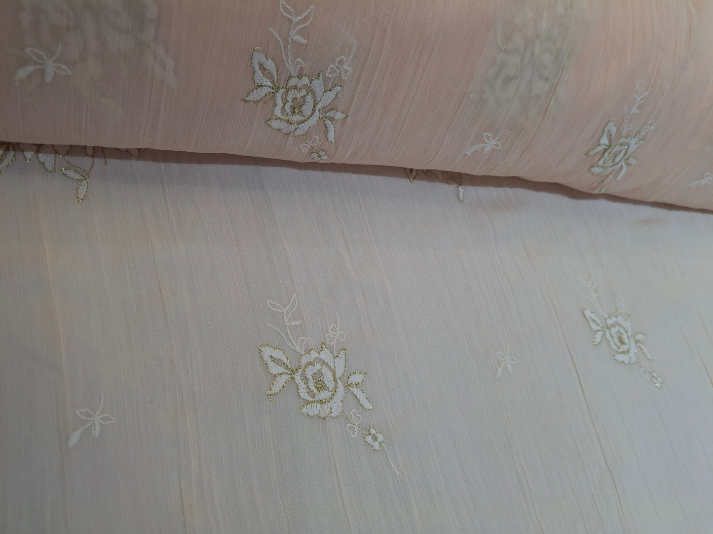 Georgette Crinkle Crepe Top Quality(4 meters,60"width)