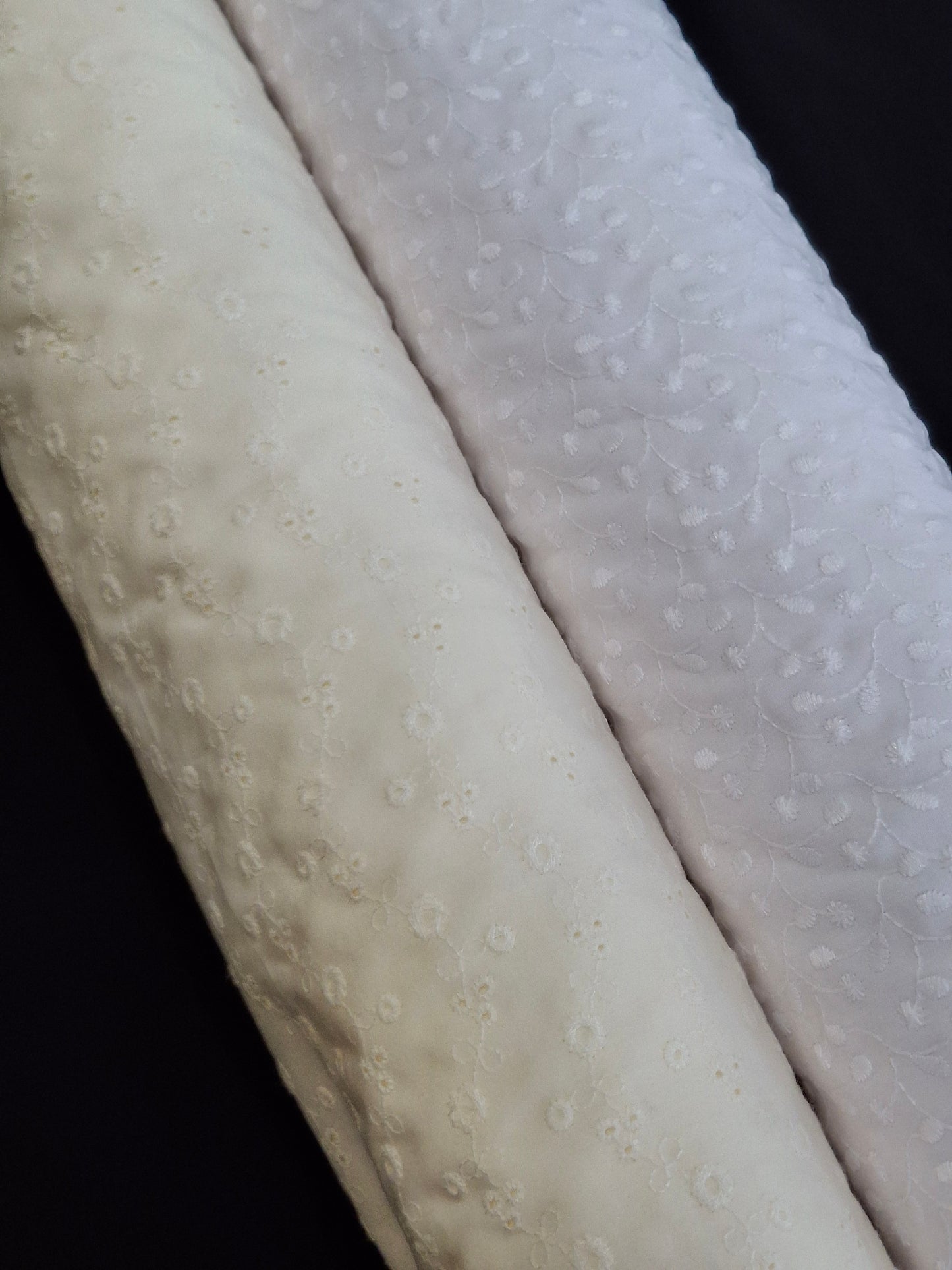 Chikankari-style Cotton Top Quality(4 meters, 60"width)