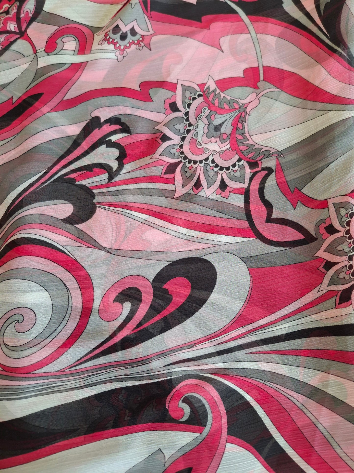 Georgette Crinkle Crepe Top Quality(4 meters,60"width)