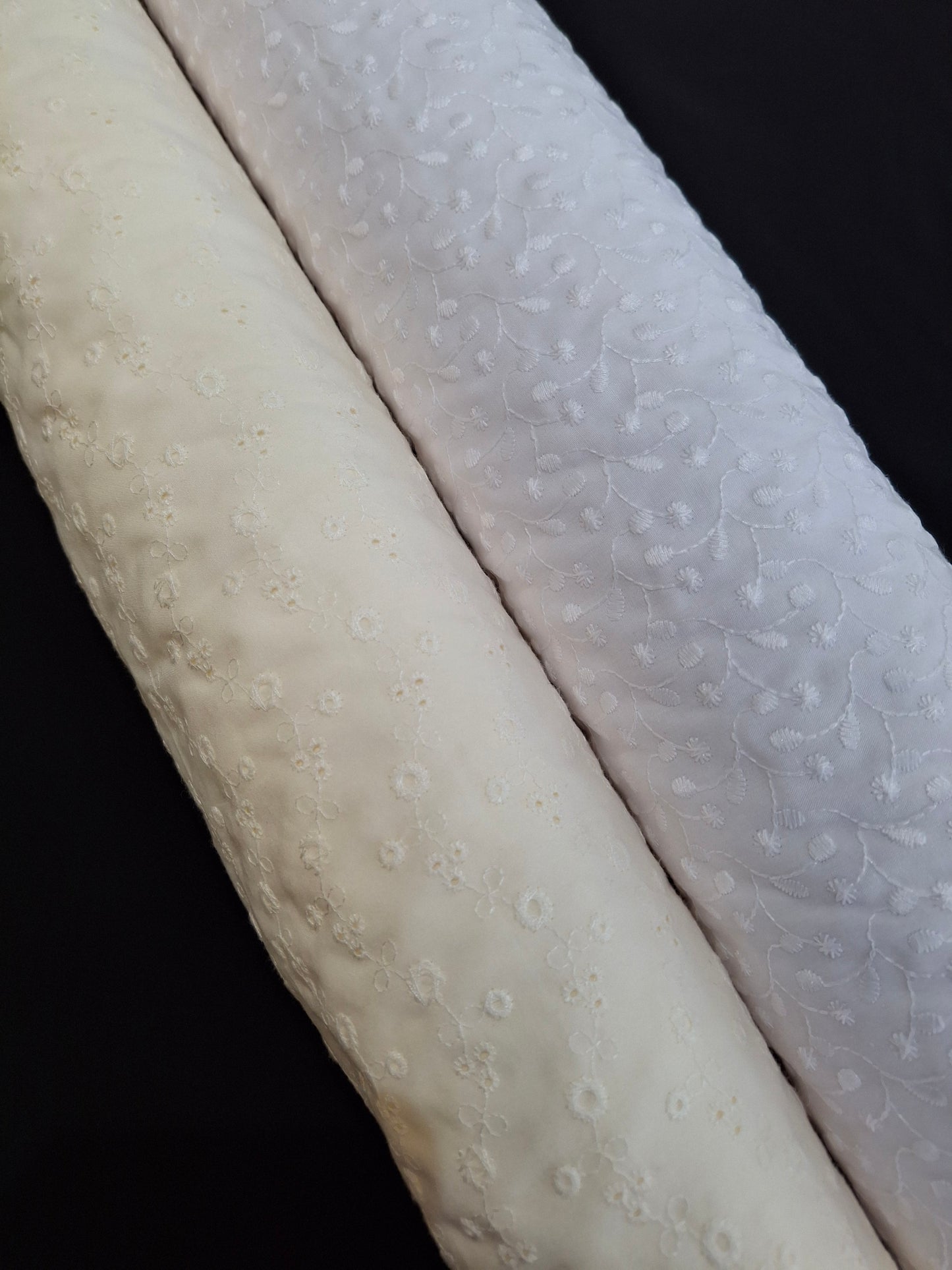 Chikankari-style Cotton Top Quality(4 meters, 60"width)