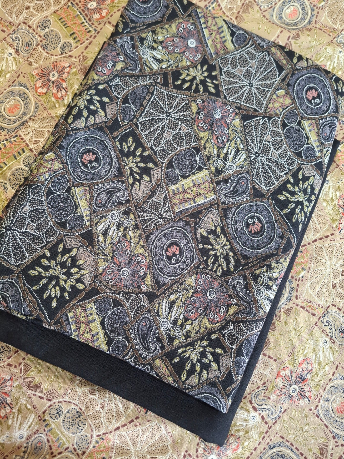 Alpiane (winter warm fabric) Different Colours(full suit set 4 meters 60"width)