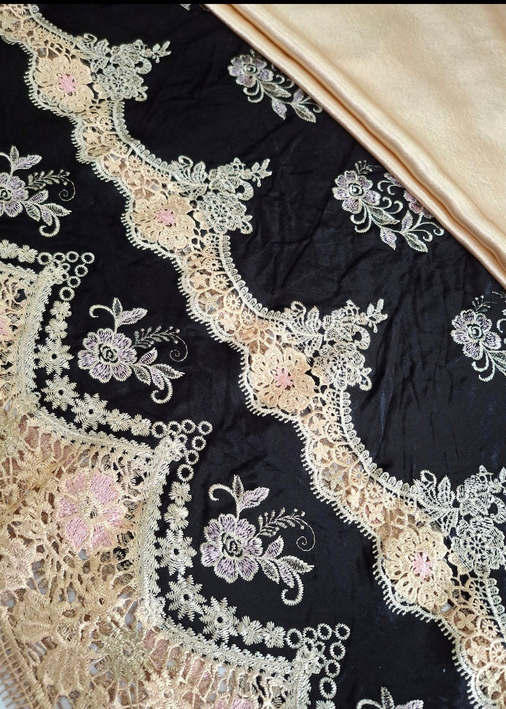 Royal Velvet Embroidered 2 piece Unstitched suit