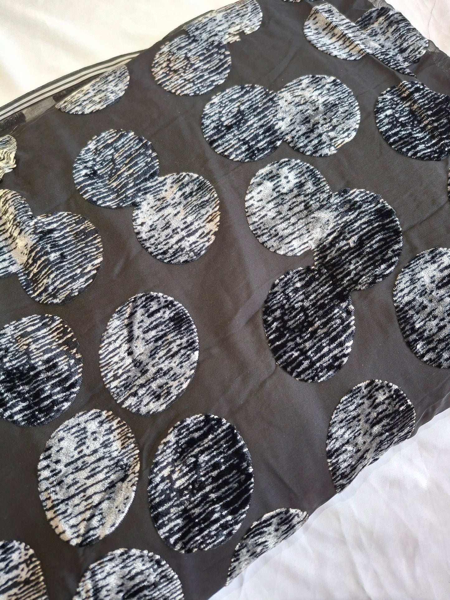 Luxurious Velvet Aqua Sparkle Lightweight,Sold by the meter