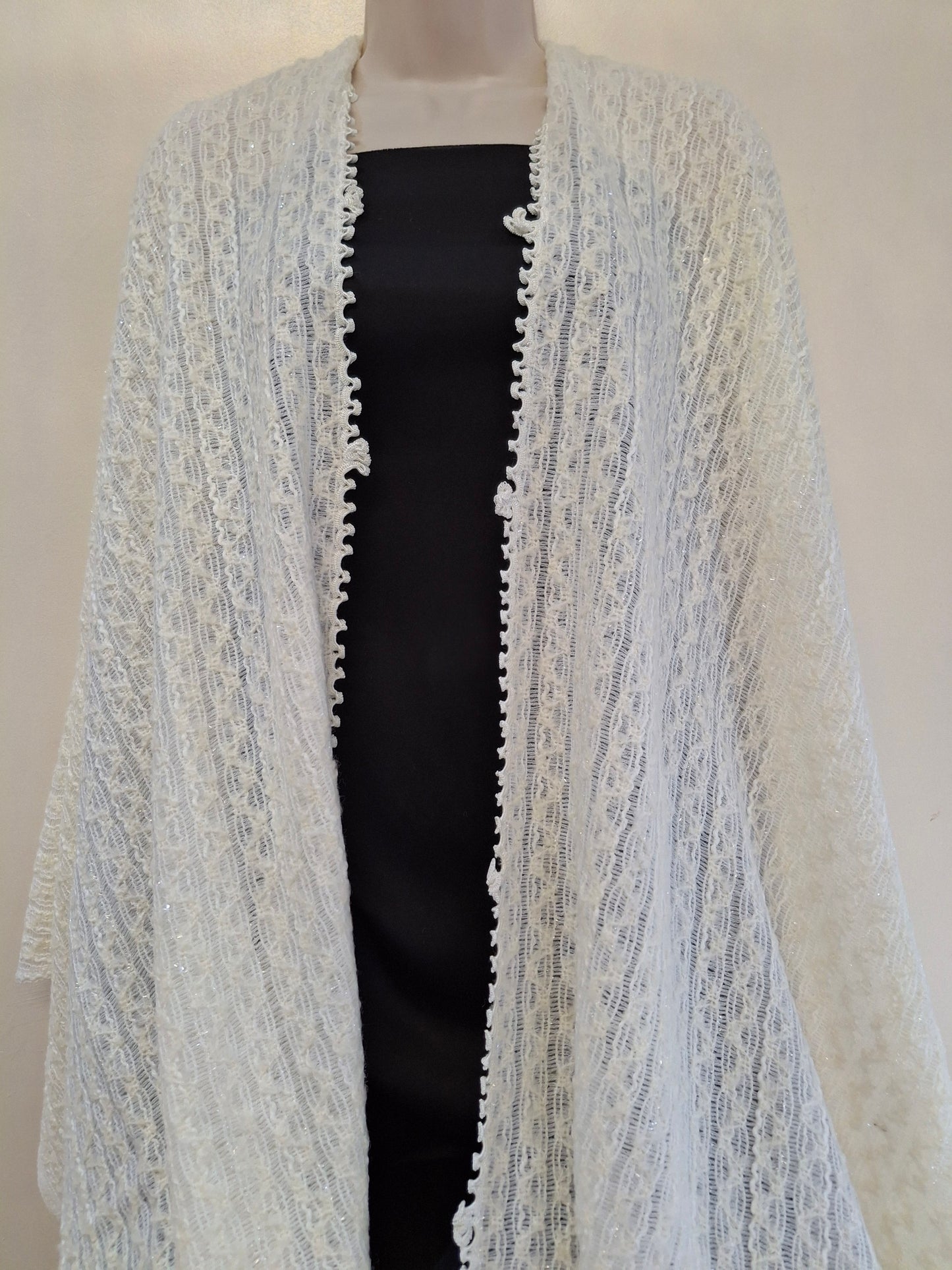 Poncho Scarves Top Quality Lightweight Wool Fabric(2 meters,60"Width)