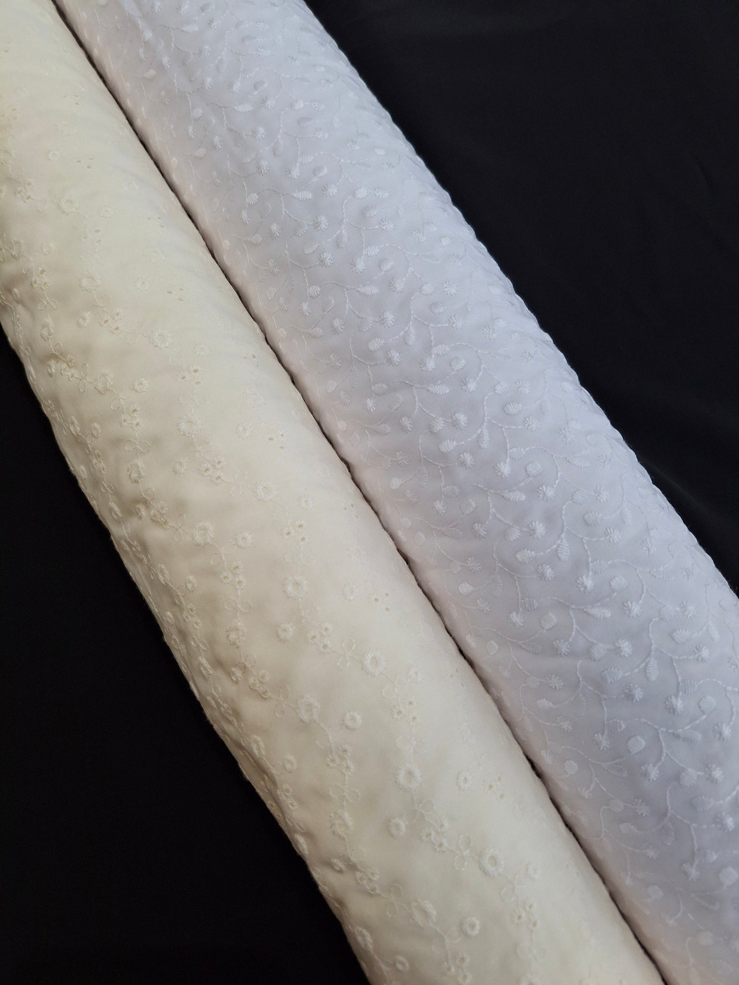 Chikankari-style Cotton Top Quality(4 meters, 60"width)