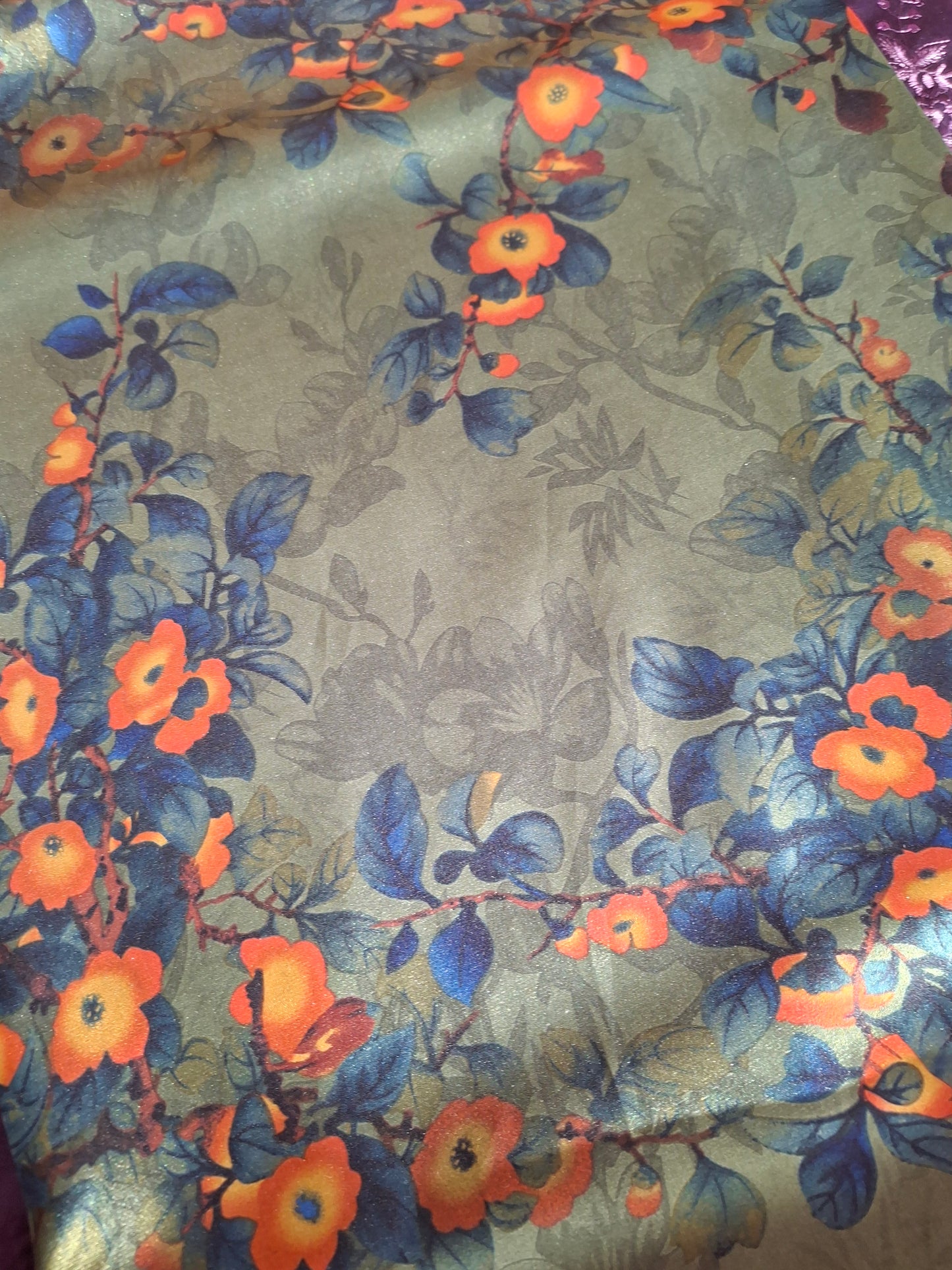 Printed Silk High Quality Full Suit Set,4 Meters Each,60"width