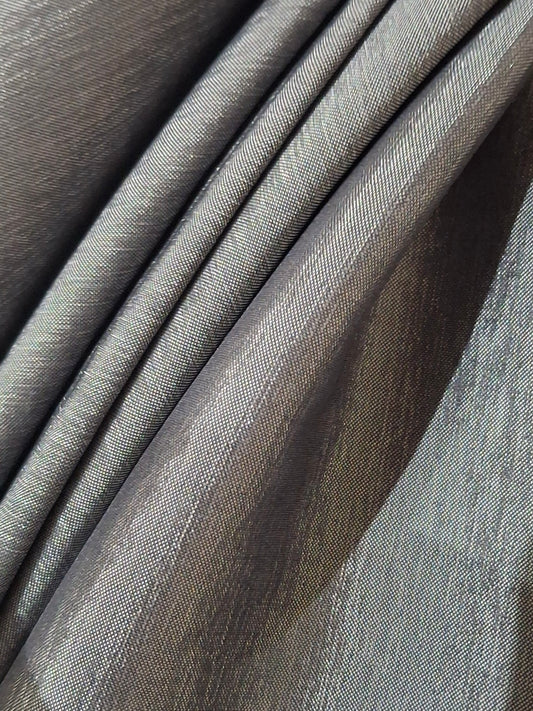 One way strachey Shiny Grey Fabric Top Quality,60"width,4-meters