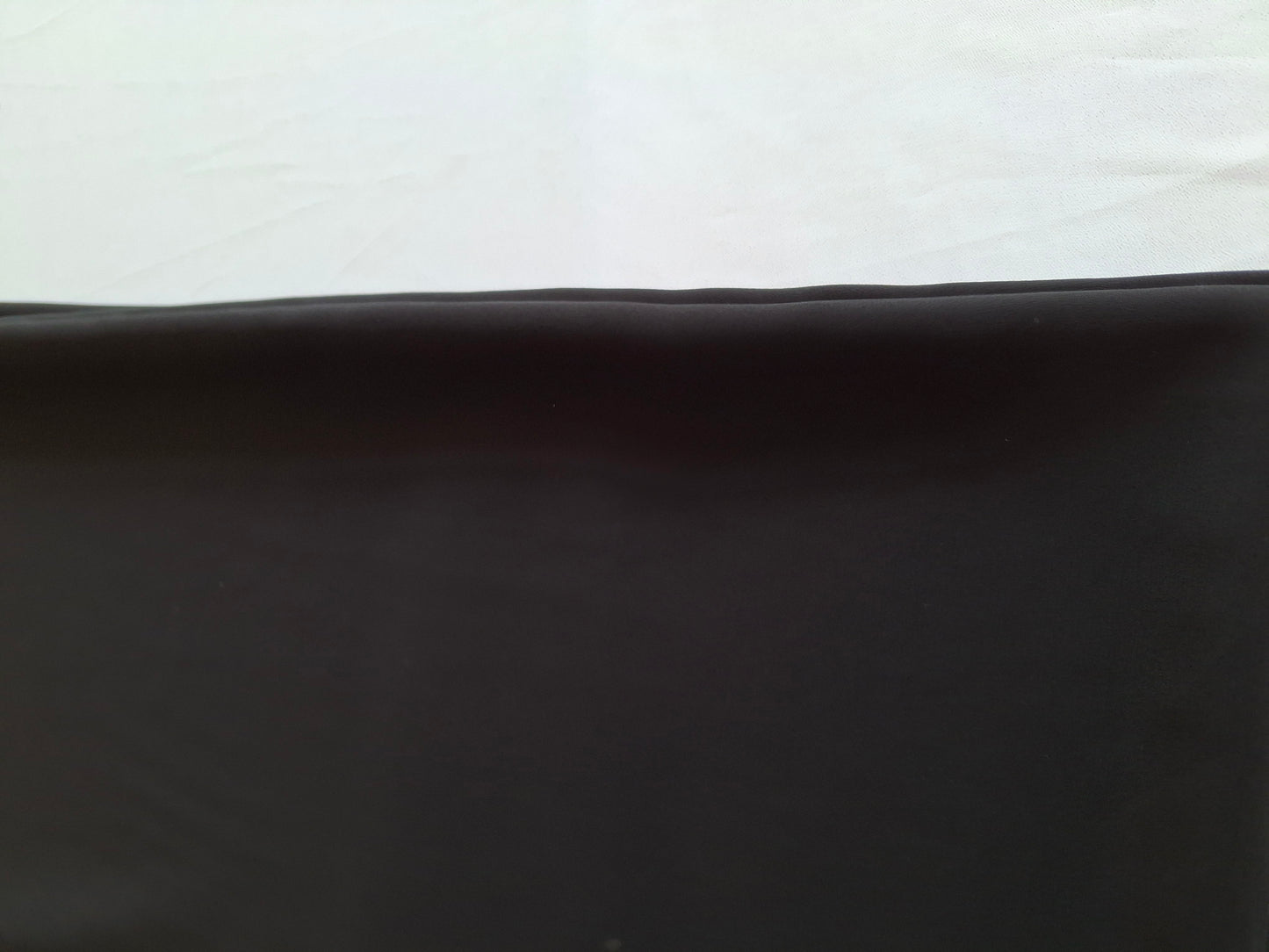 Black Plain georgette(sold by the meters)