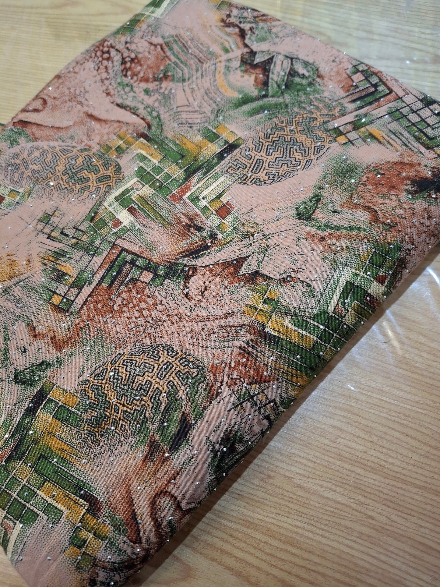 Fancy Diamond Twill Viscose Top Quality,4 meters(winter fabric)