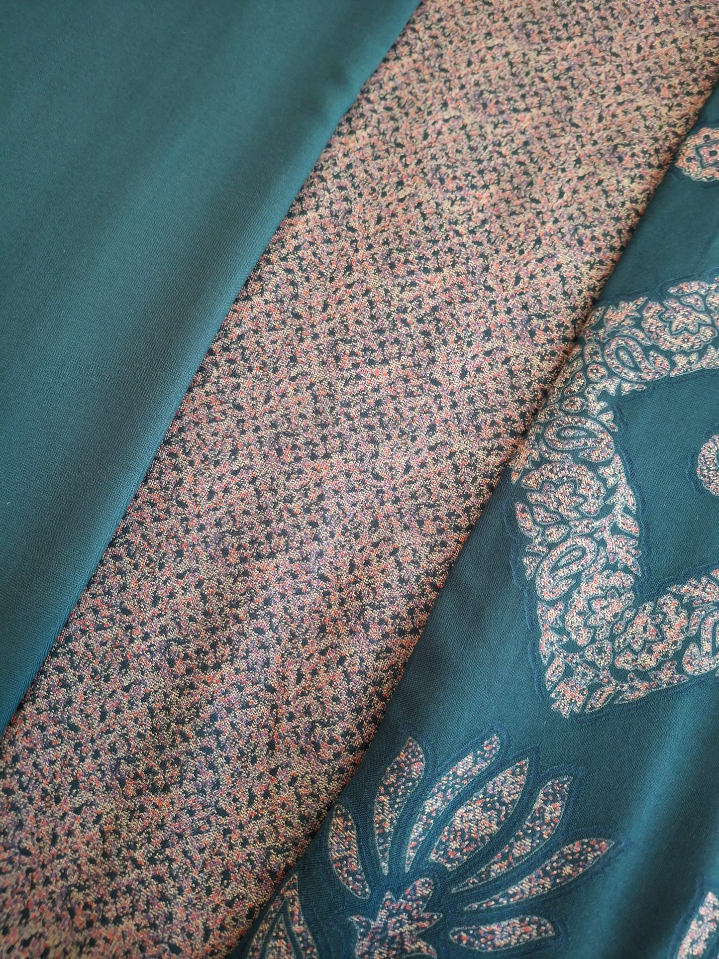 Alpiane Navy Blue & Patterned Design(3-Piece Suit)