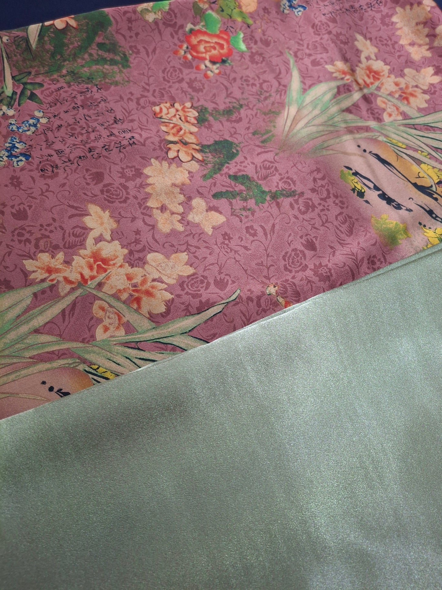 Printed Silk High Quality Full Suit Set,4 Meters Each,60"width