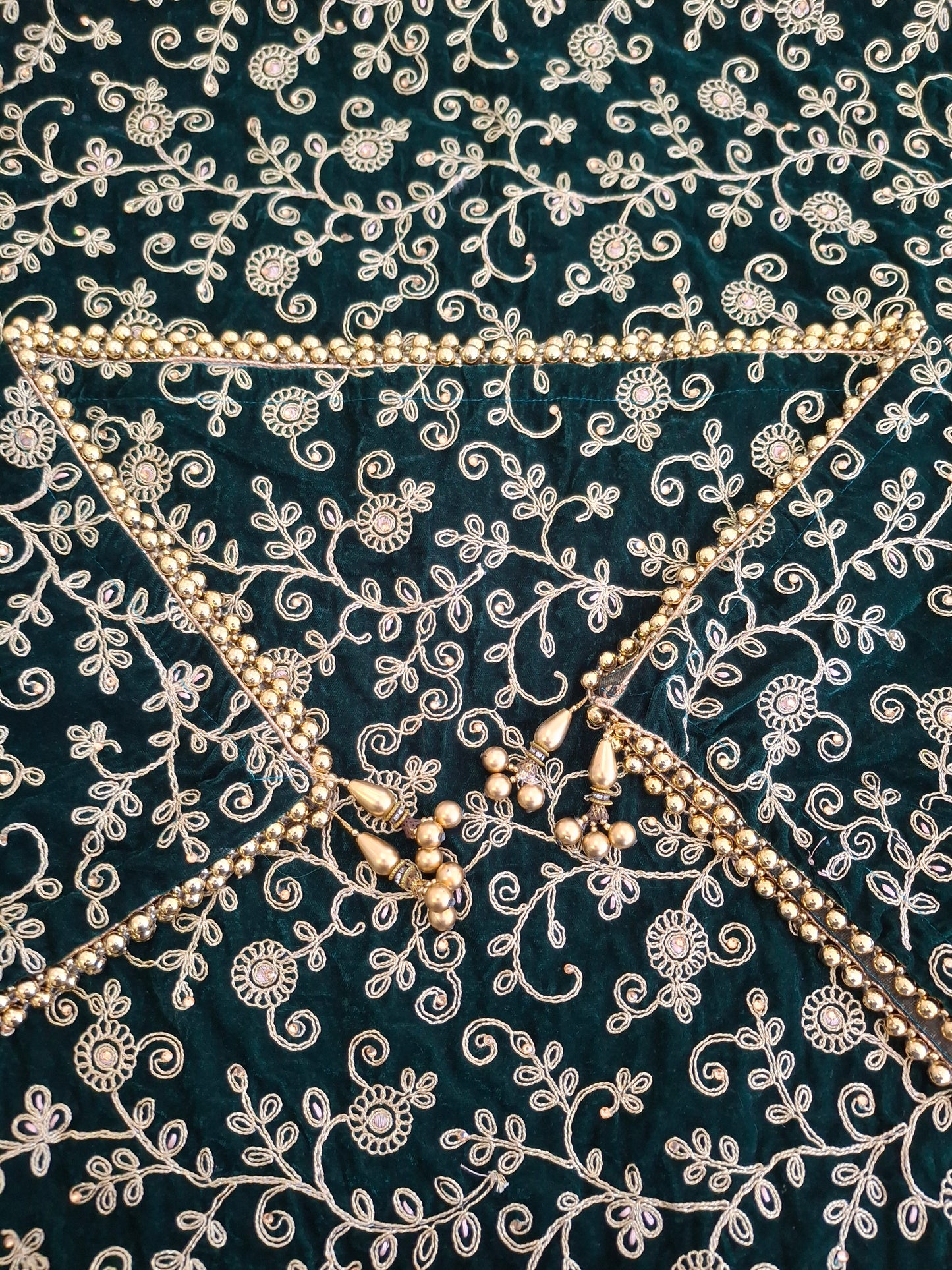 Velvet Embroidered shawls Top Quality