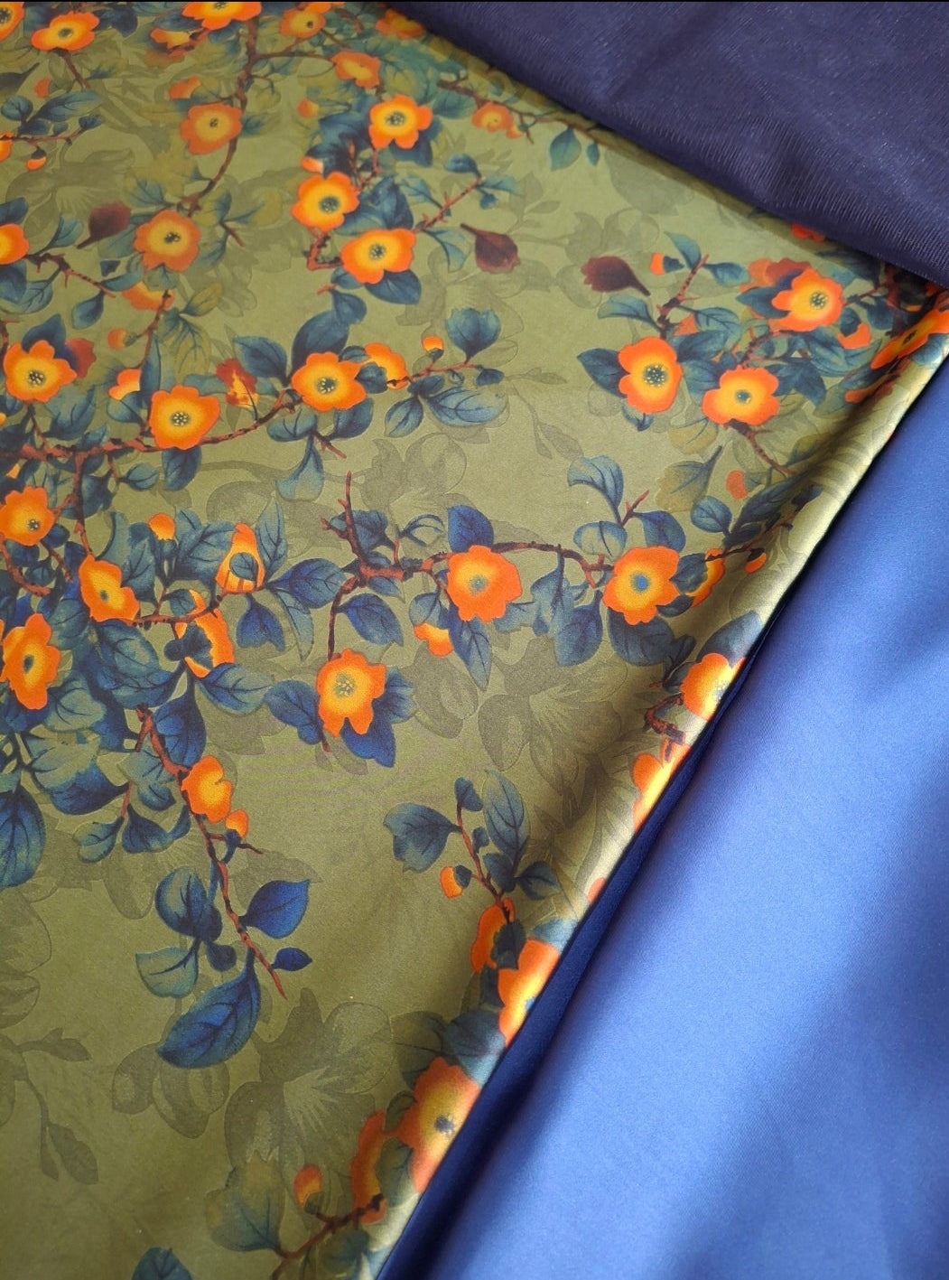 Printed Silk High Quality Full Suit Set,4 Meters Each,60"width