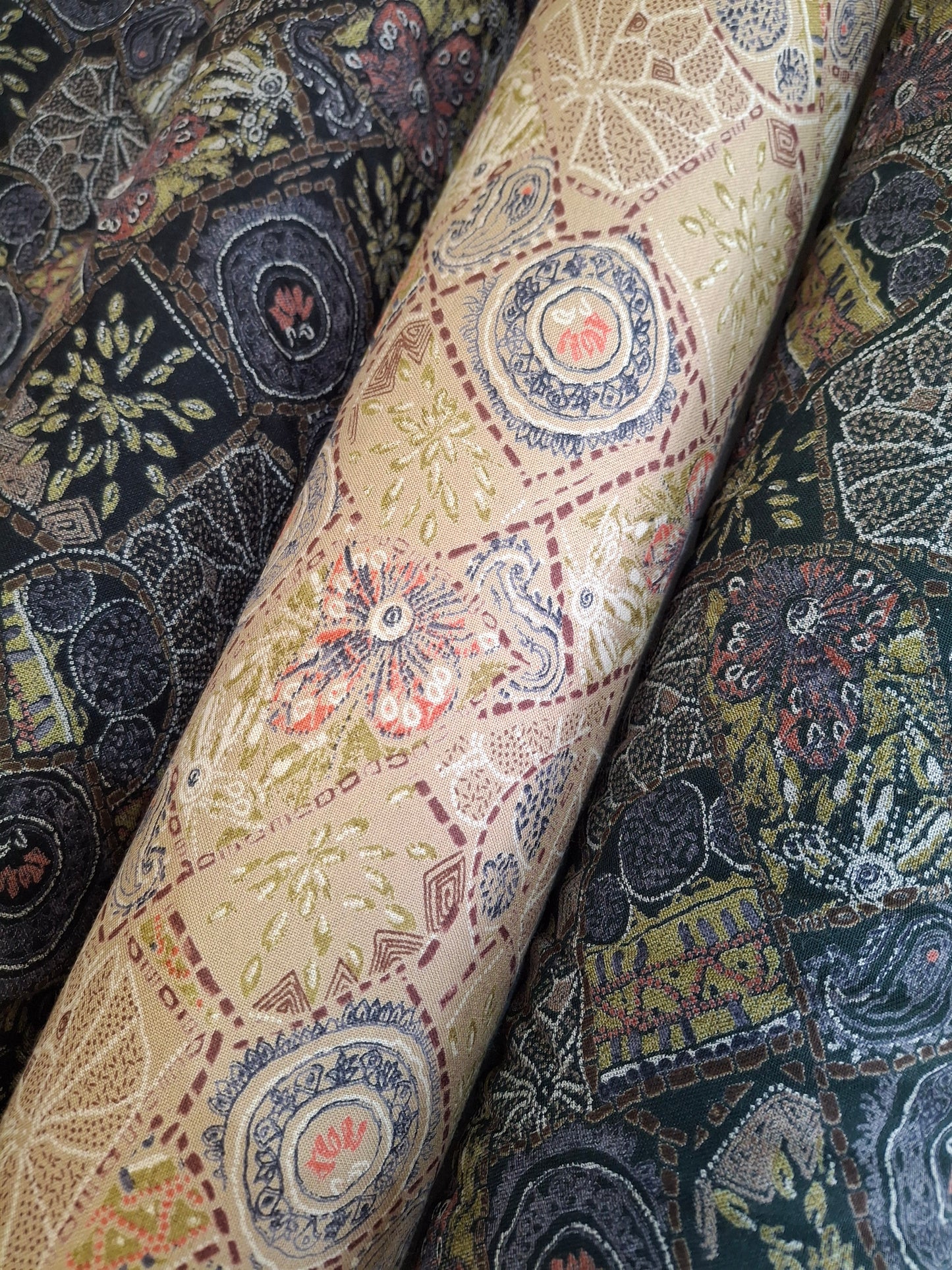 Alpiane (winter warm fabric) Different Colours(full suit set 4 meters 60"width)