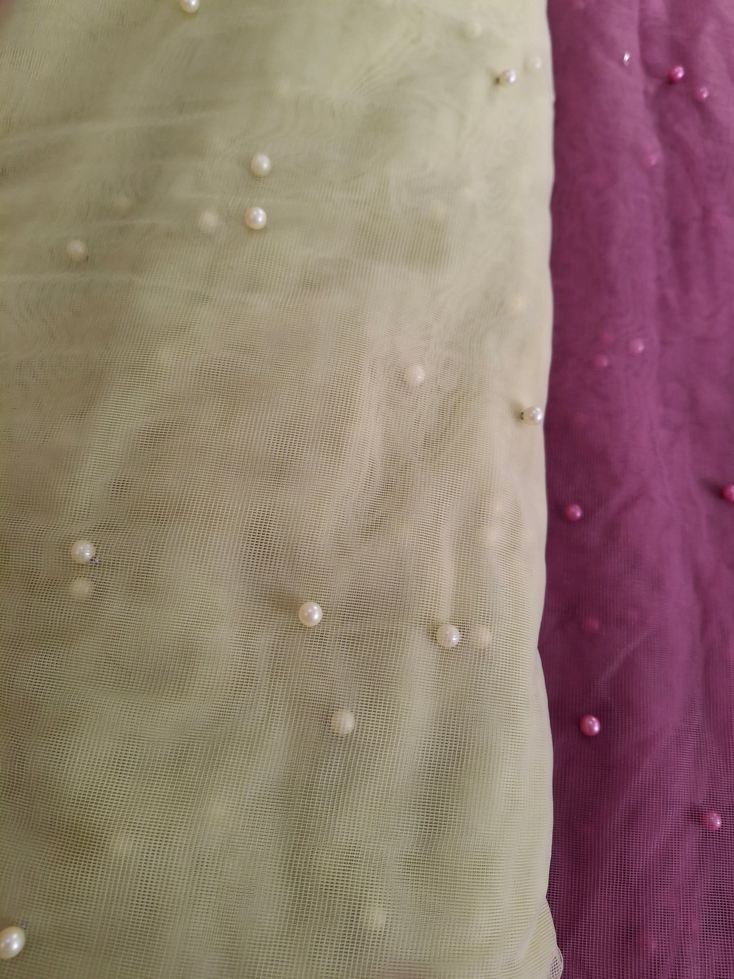 Pearl Net Dupatta Multiple Colour(2.30meters length)