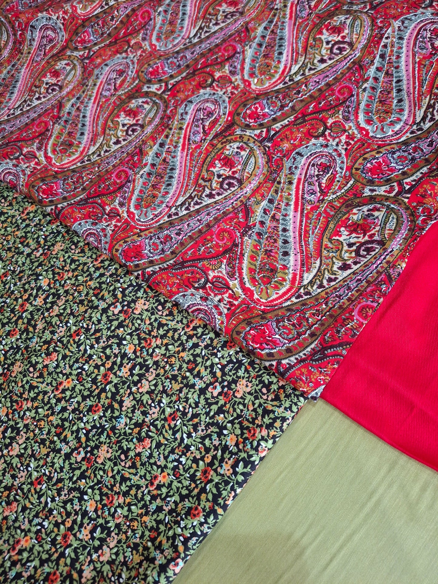 Winter Fabrics Marina Top Quality,4 meters (2 piece suit set)60"width