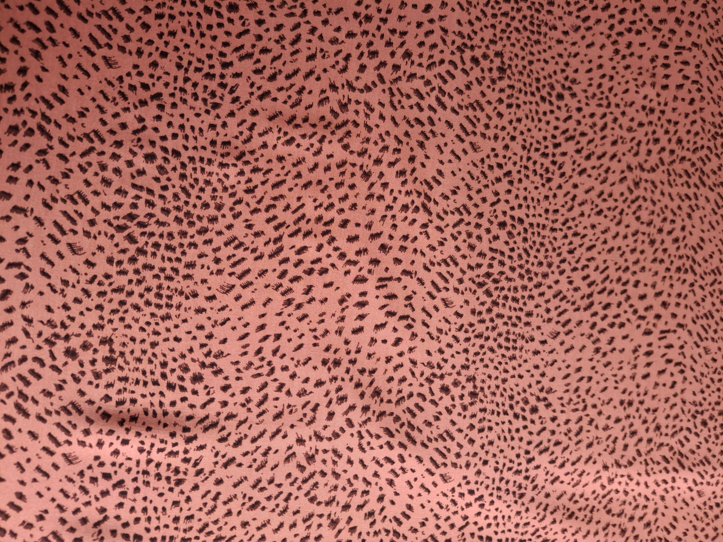 Pink Peach 🍑 Printed Viscose (suit set 4-meters)