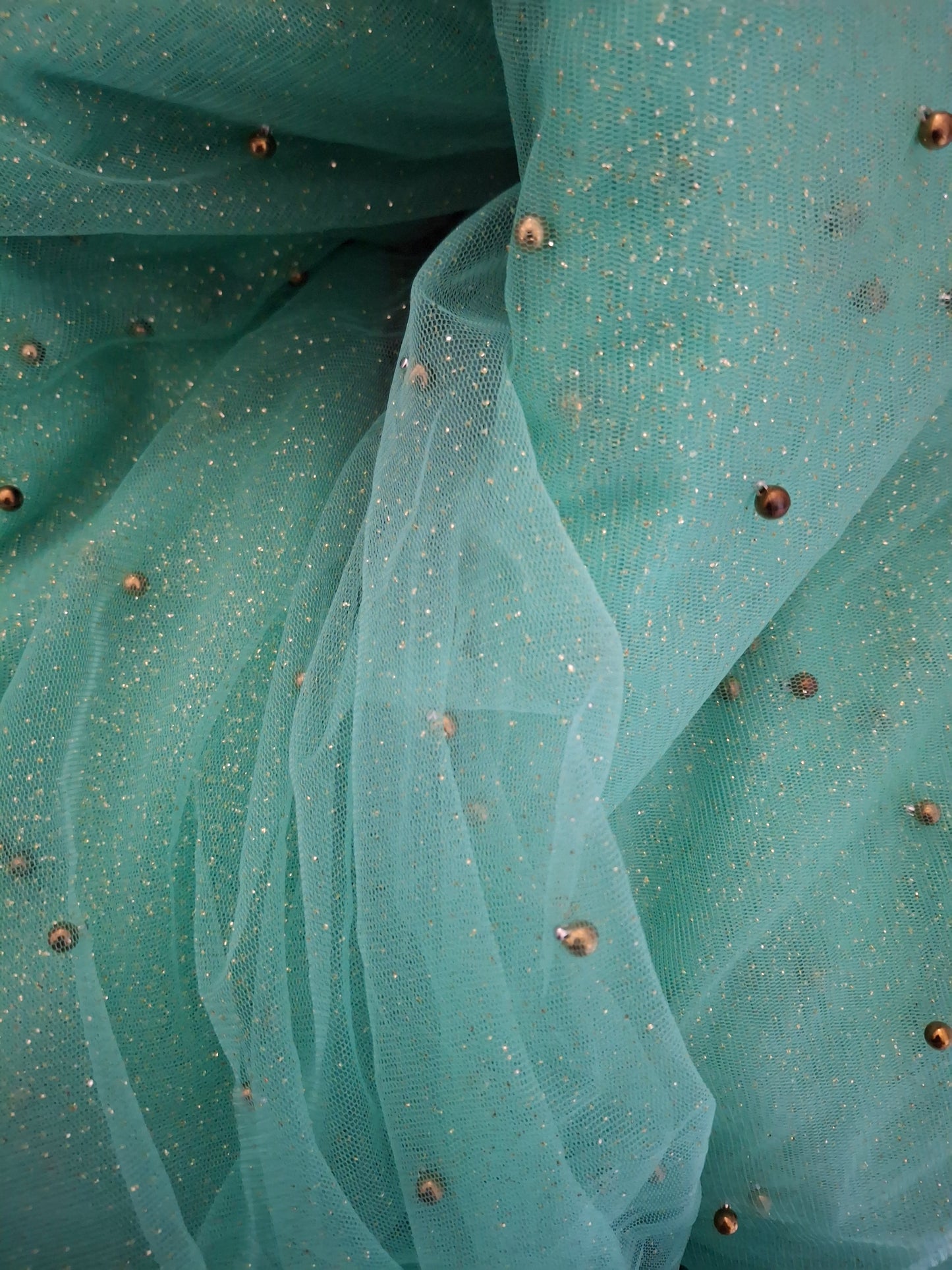 Sparkly Pearl Net dupattas(2.30 meters)