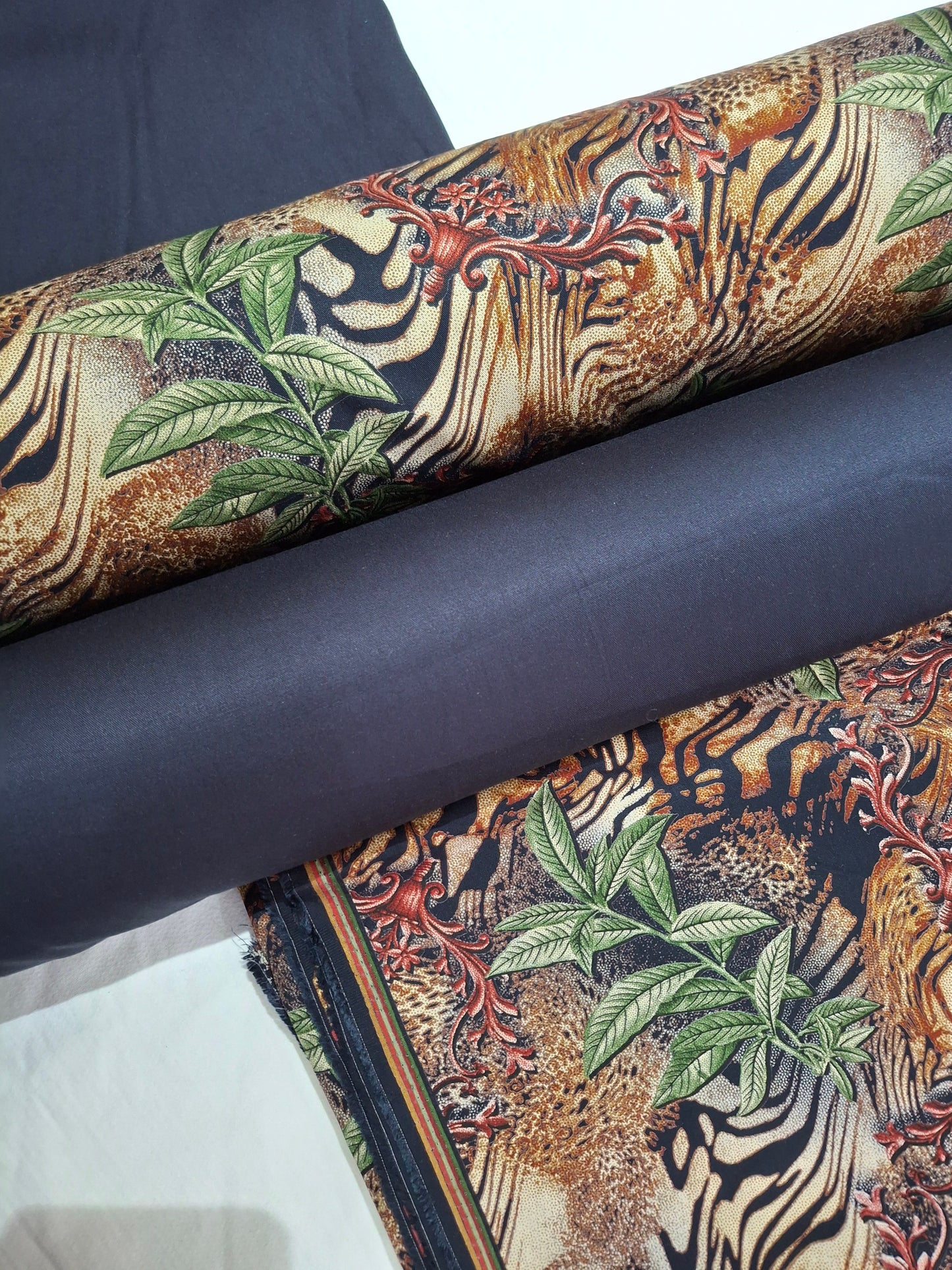 Marina Winter Fabric,2 piece suit set unstitched