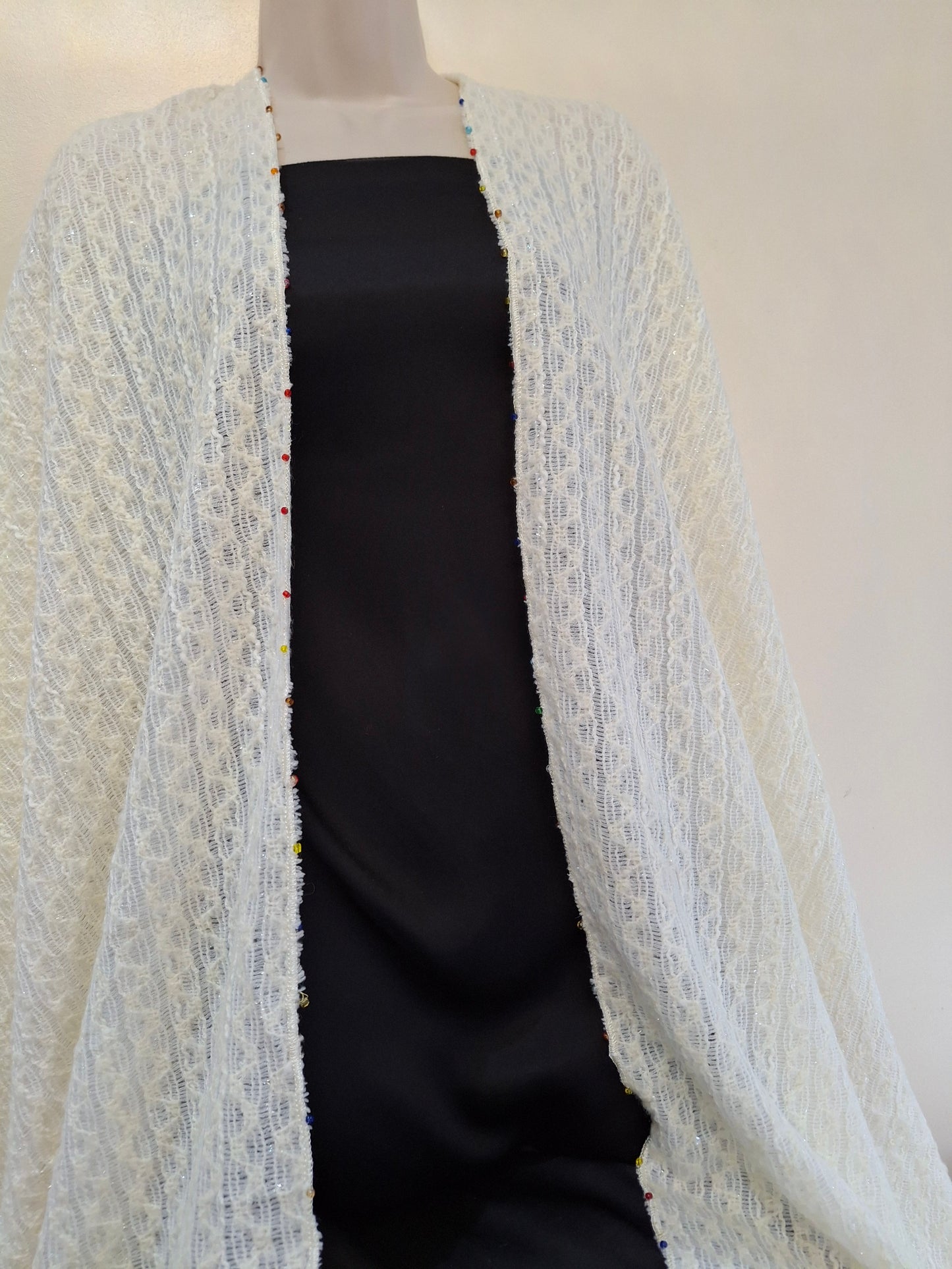 Poncho Scarves Top Quality Lightweight Wool Fabric(2 meters,60"Width)