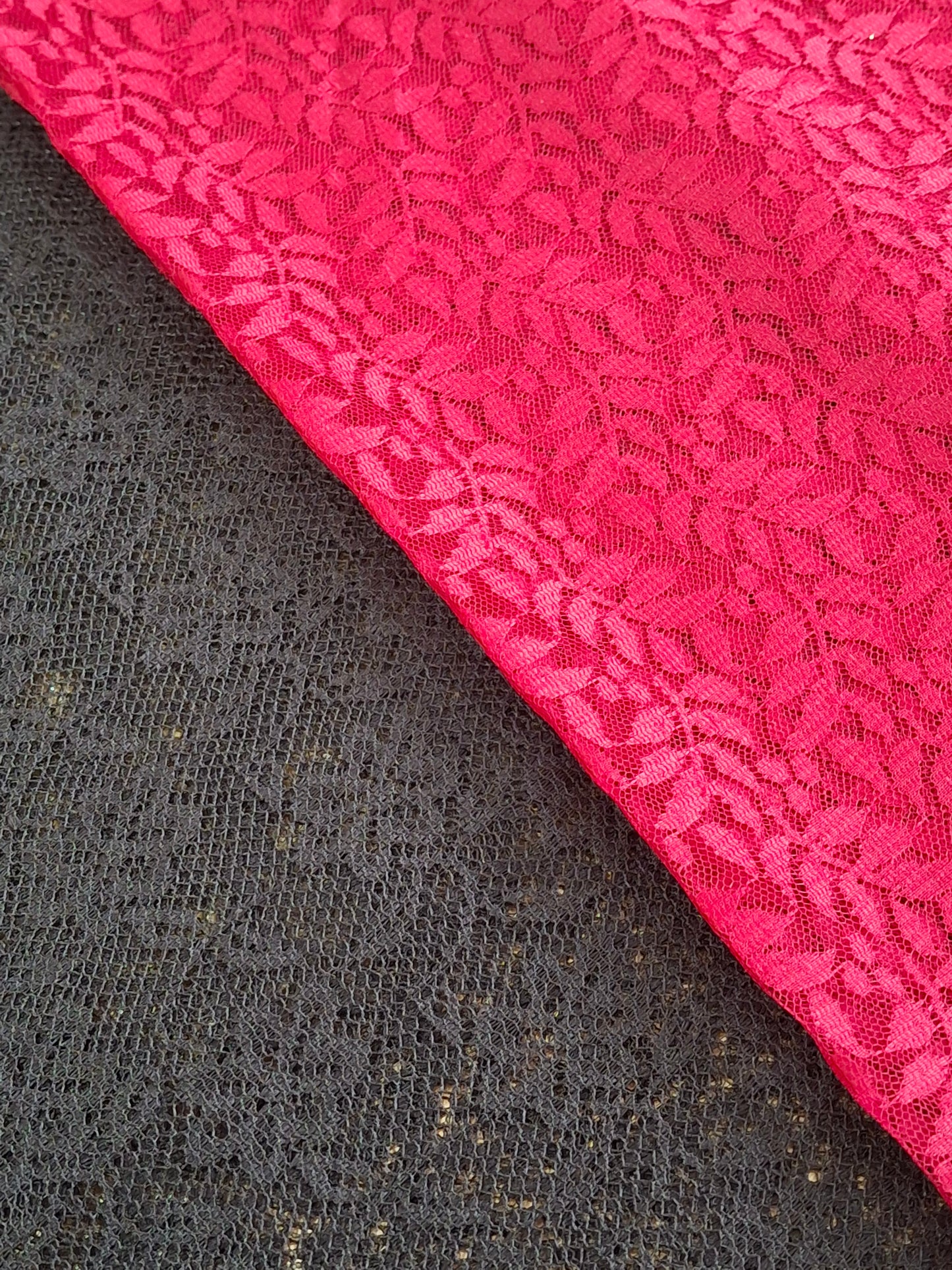 Soft Net lace Dupatta(4- different colours)