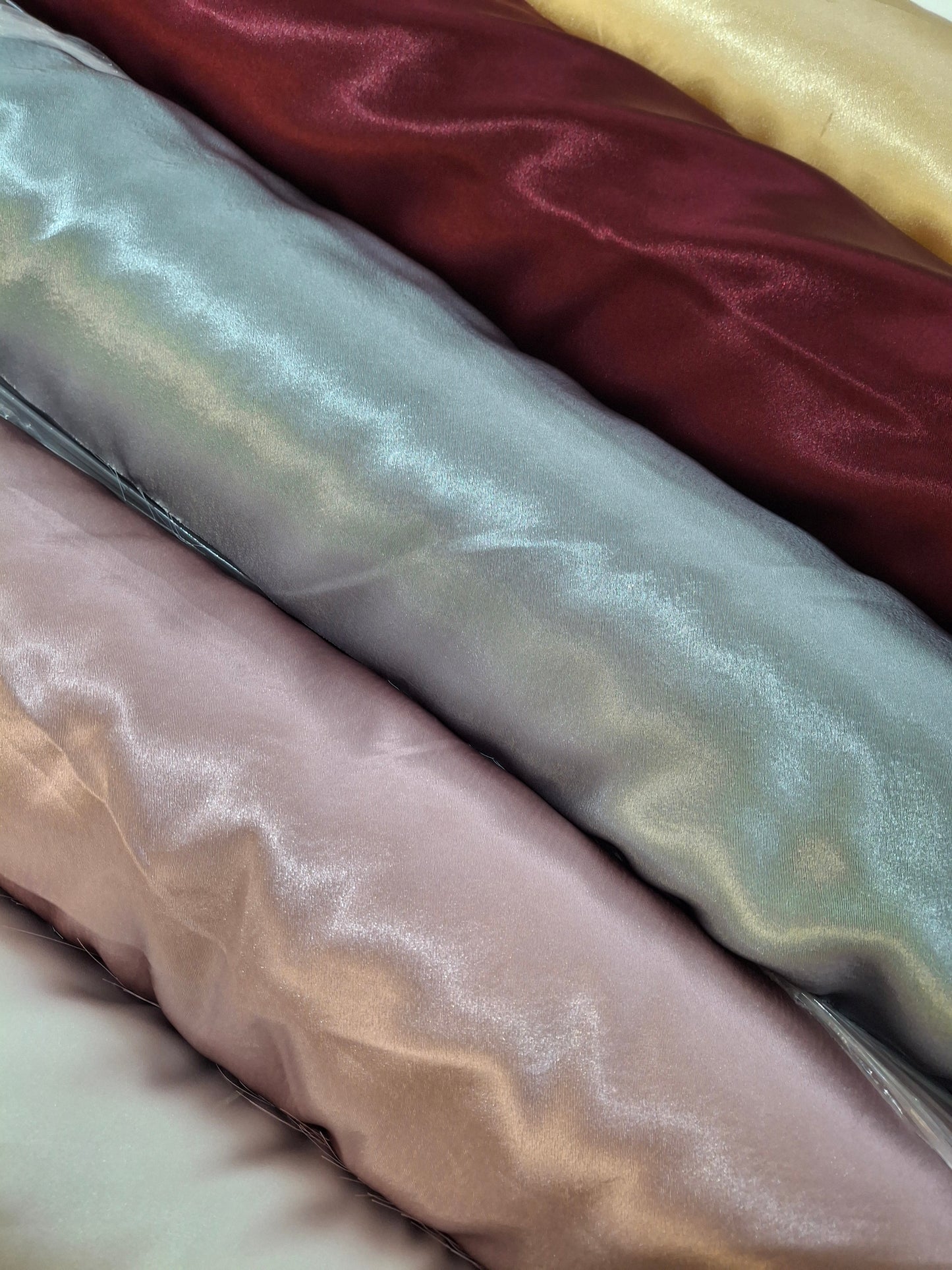 Satin silk Top Quality Full Suit Set 7 Colours(4 meters)60"width