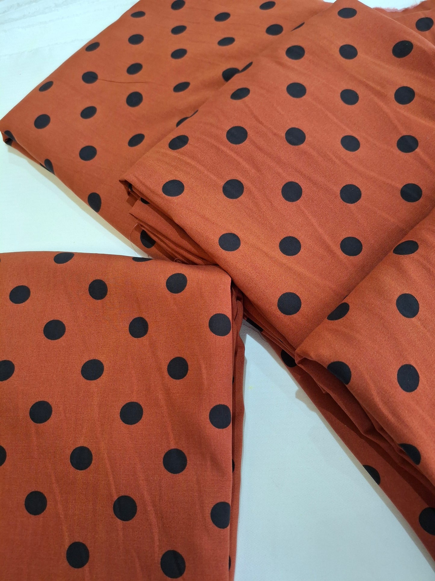 Viscose Polka Dot Fabric(4- meters)