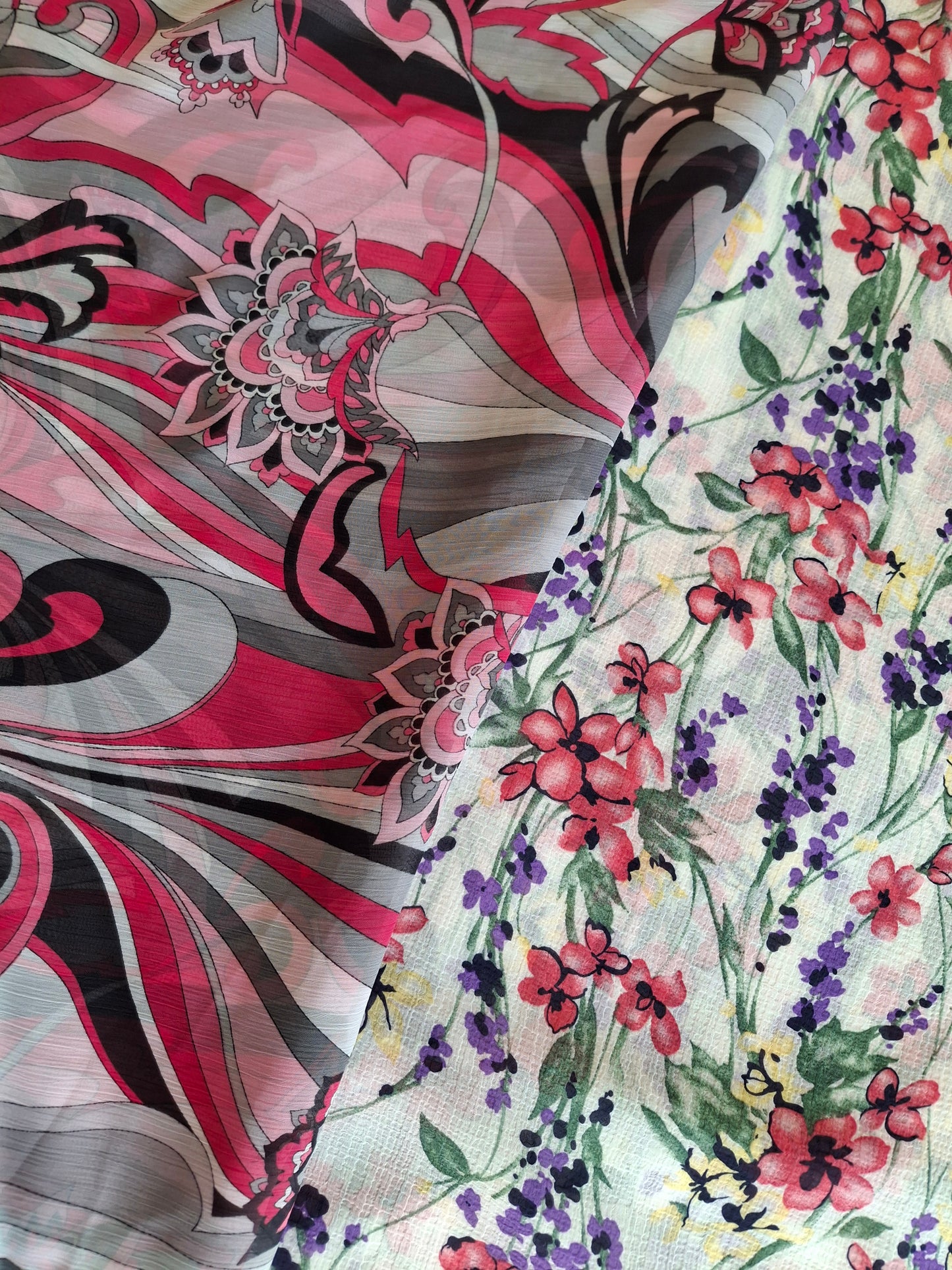 Georgette Crinkle Crepe Top Quality(4 meters,60"width)