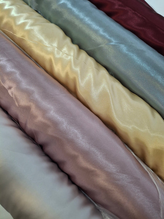 Satin silk Top Quality Full Suit Set 7 Colours(4 meters)60"width