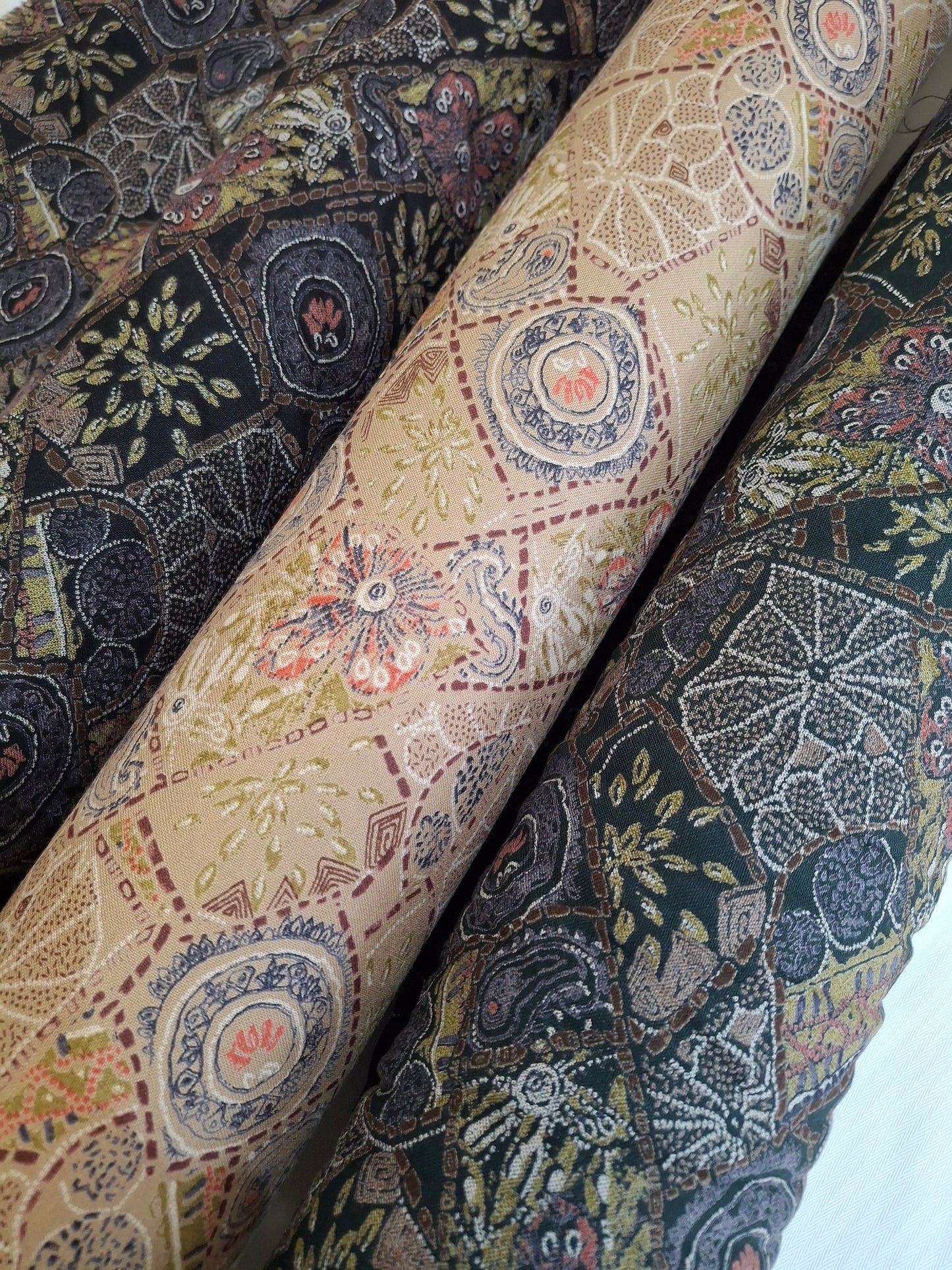 Alpiane (winter warm fabric) Different Colours(full suit set 4 meters 60"width)